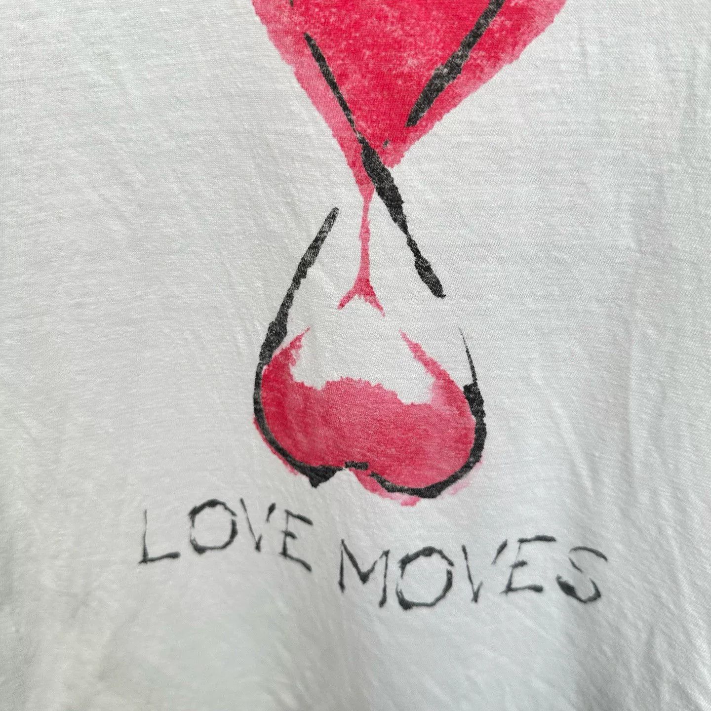 Dior Dior White Heart Hourglass Short-Sleeve Top Size XS / US 0-2 / IT 36-38 - 2 Thumbnail
