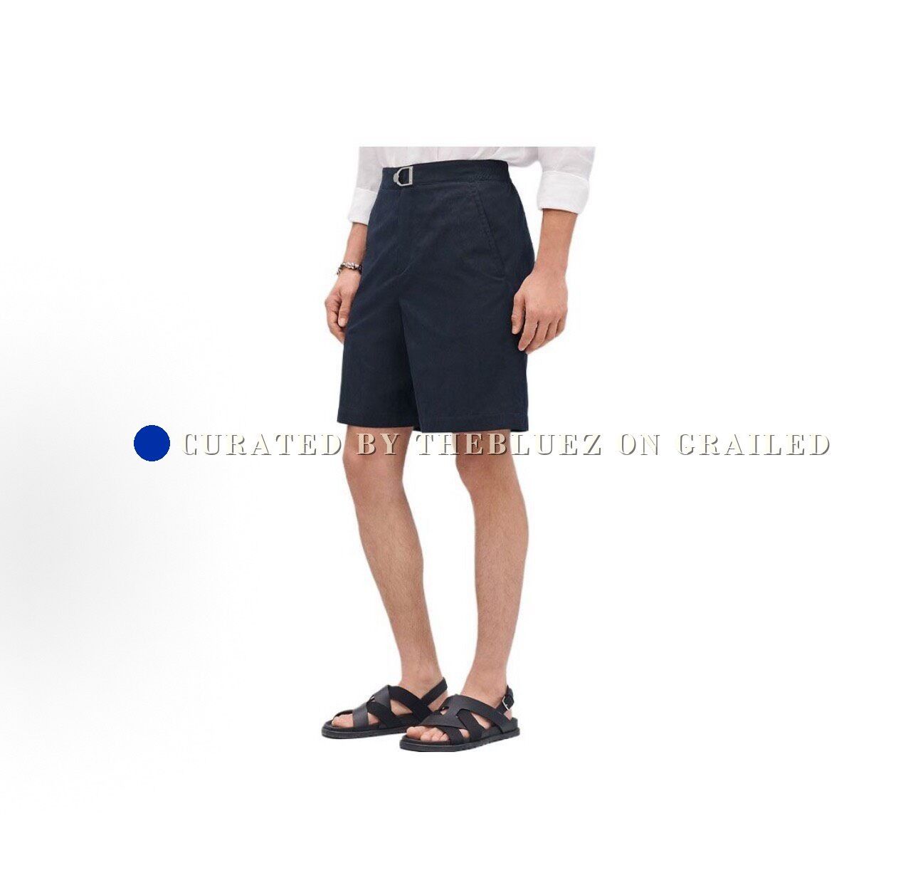 Hermes Hermes Malibu Stirrup Closure Shorts Size US 26 / EU 42 - 7 Thumbnail