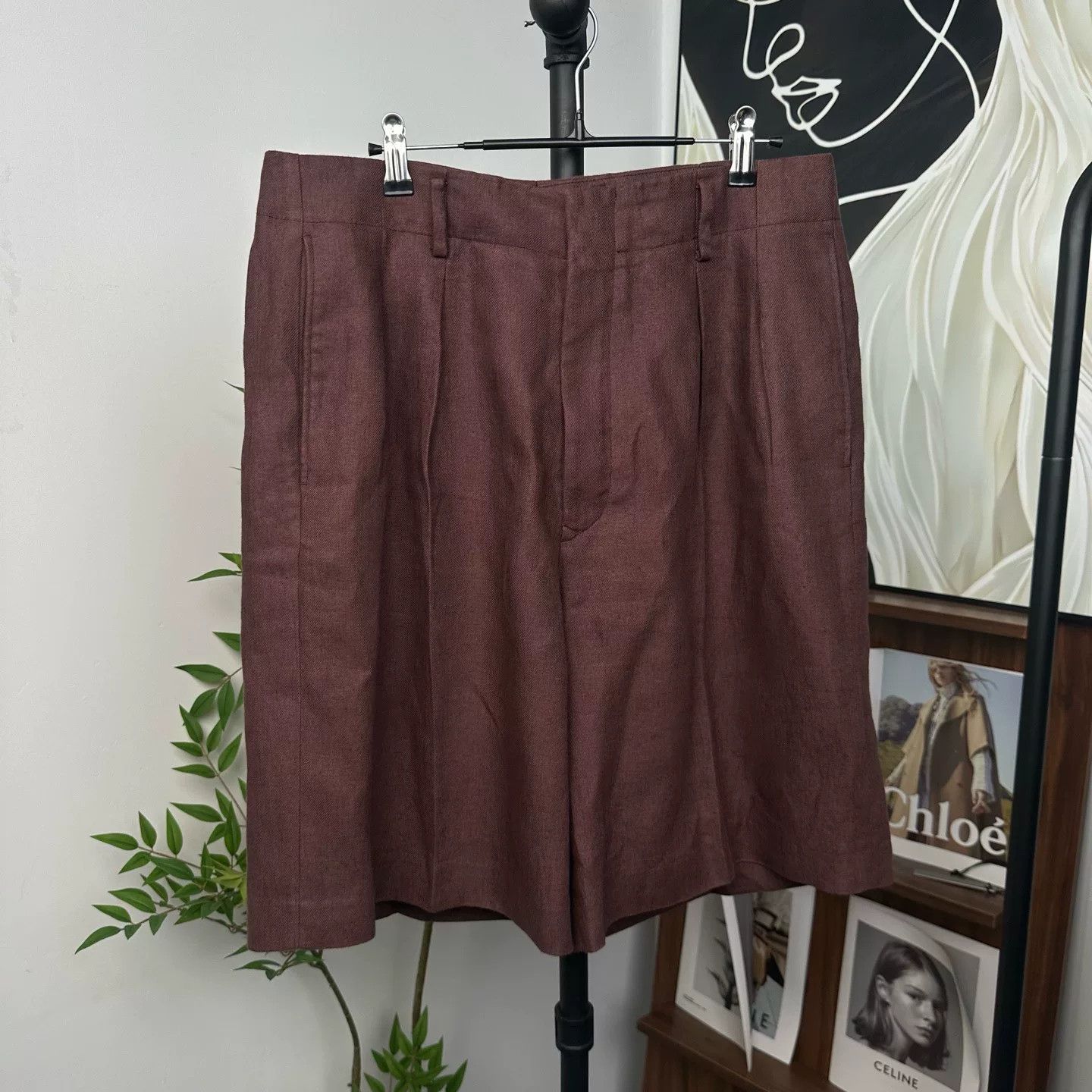 Loro Piana Loro Piana SS25 Men's Wide-Leg Casual Shorts Size US 32 / EU 48 - 4 Thumbnail