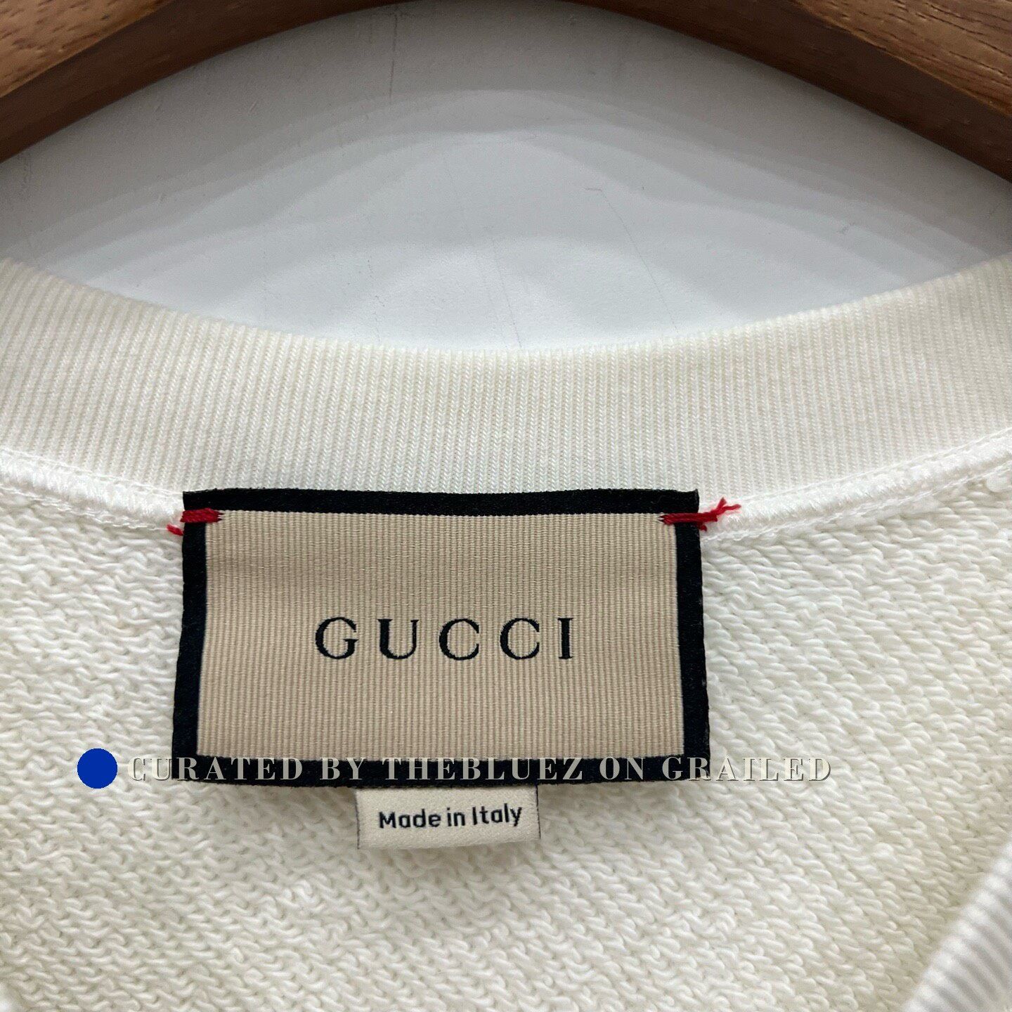 Gucci Gucci White Star Sweatshirt Size US L / EU 52-54 / 3 - 4 Thumbnail