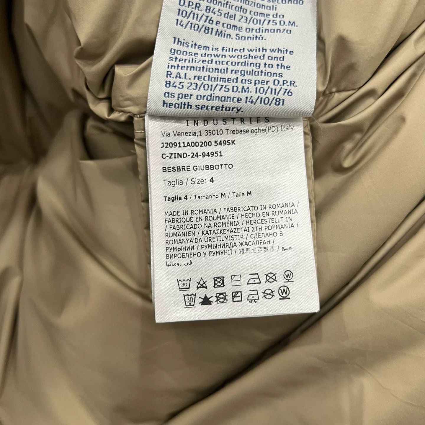 Moncler Moncler Besbre Series Down Jacket Size US XL / EU 56 / 4 - 7 Thumbnail