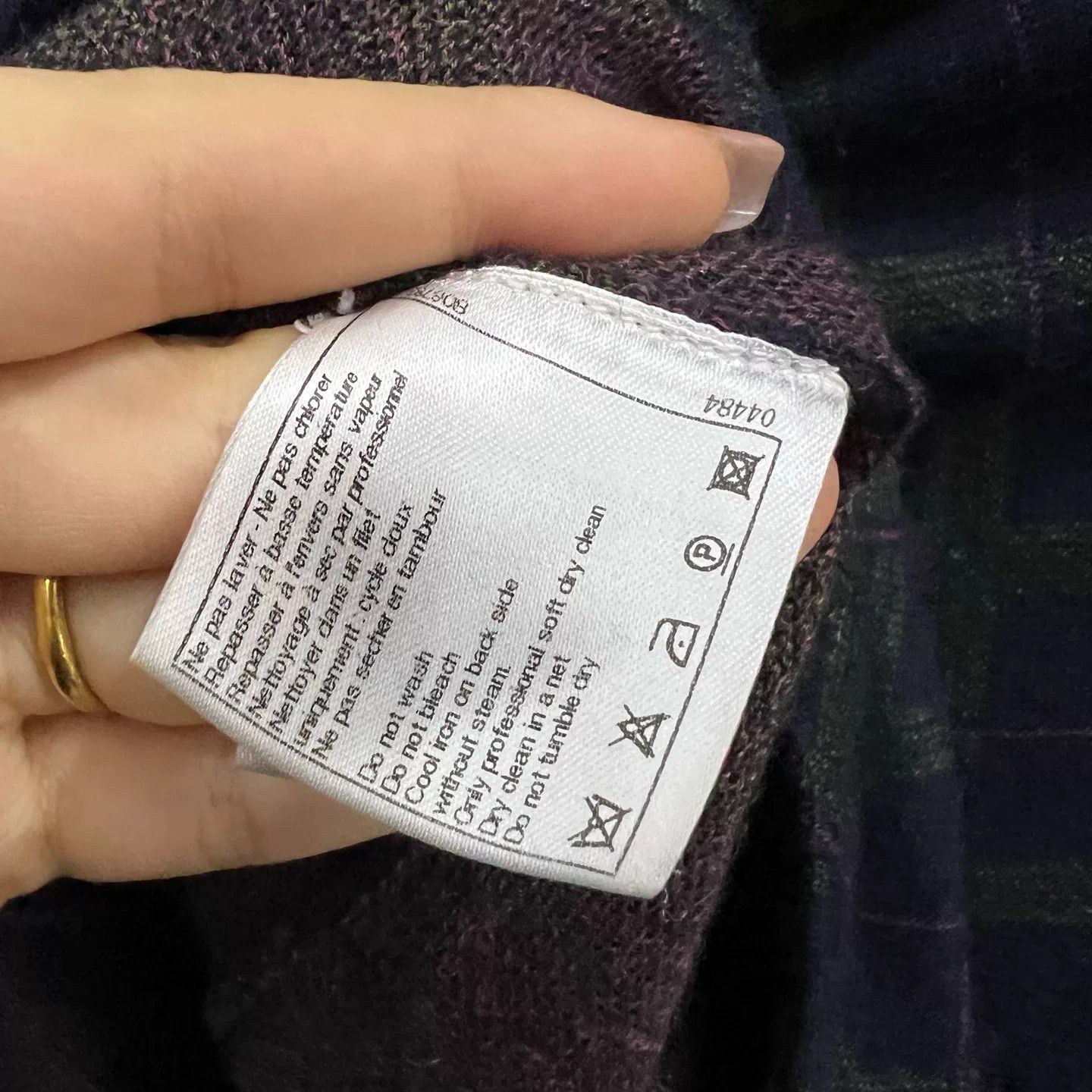 Chanel Chanel Edinburgh Collection Logo Cashmere Dress Size XS / US 0-2 / IT 36-38 - 3 Thumbnail