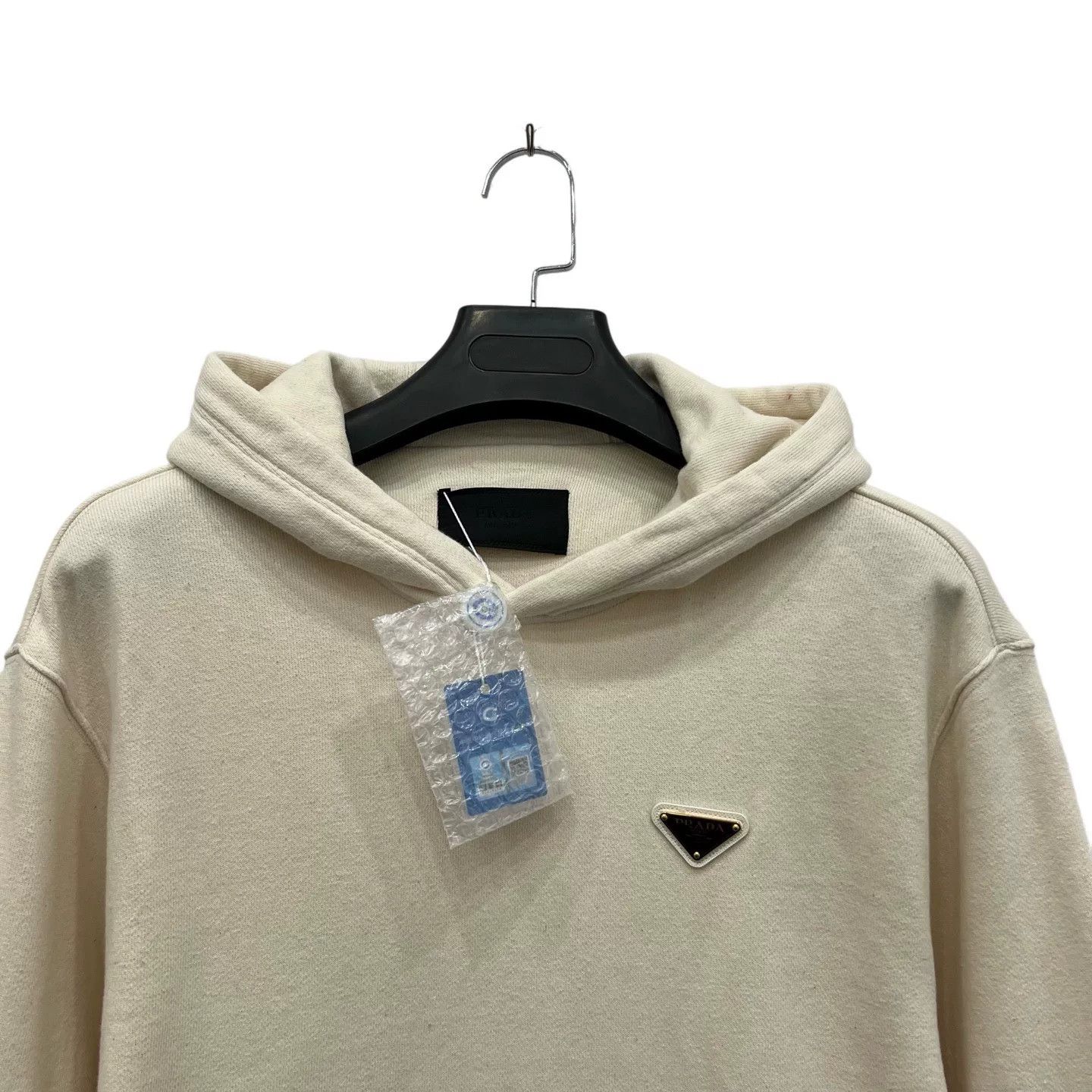 Prada Prada New Triangle Logo Hoodie Size US XXS / EU 40 - 3 Thumbnail