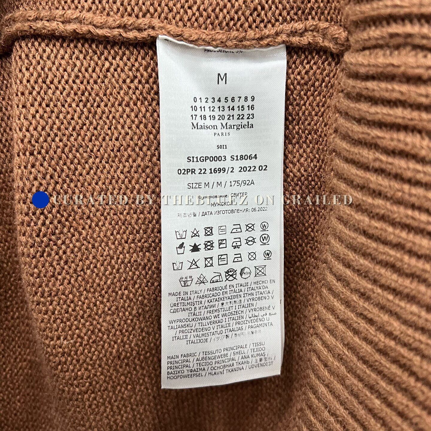 Maison Margiela Maison Margiela Button-Front Wool Knit Cardigan Size US M / EU 48-50 / 2 - 6 Thumbnail