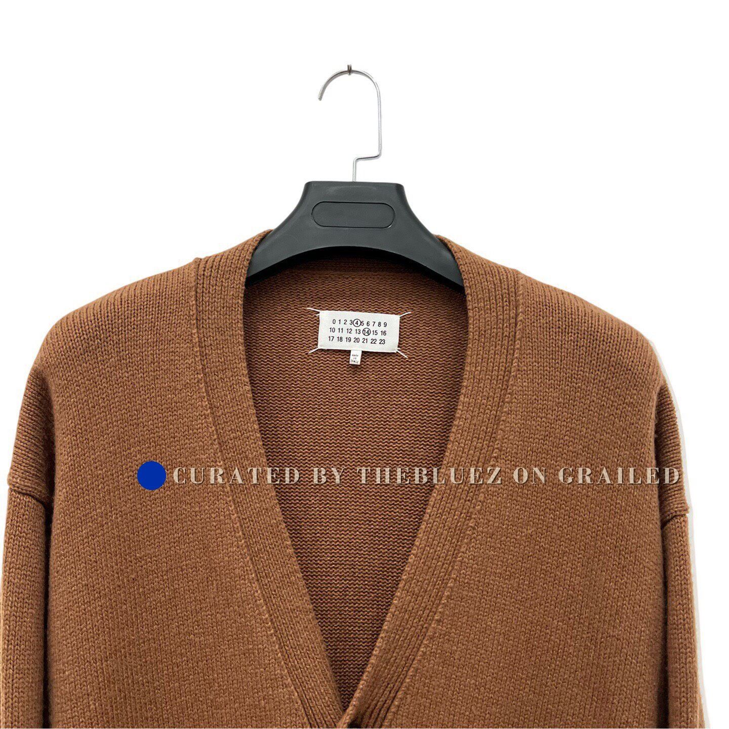Maison Margiela Maison Margiela Button-Front Wool Knit Cardigan Size US M / EU 48-50 / 2 - 4 Thumbnail