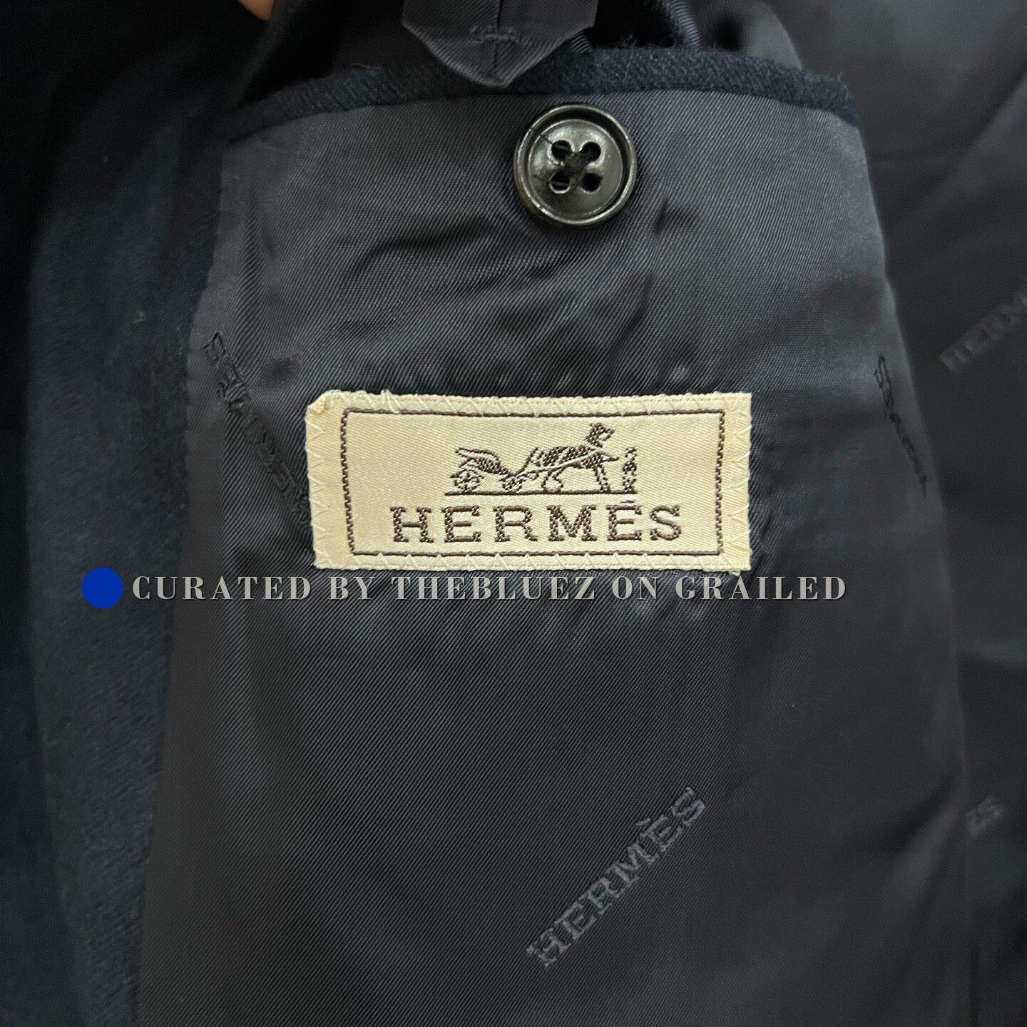 Hermes Hermes Full Print Lining Suit Jacket Size US L / EU 52-54 / 3 - 4 Thumbnail