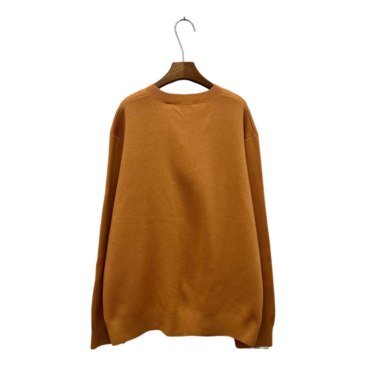 Burberry Burberry Orange Wool Sweater XL Size US XL / EU 56 / 4 - 4 Thumbnail