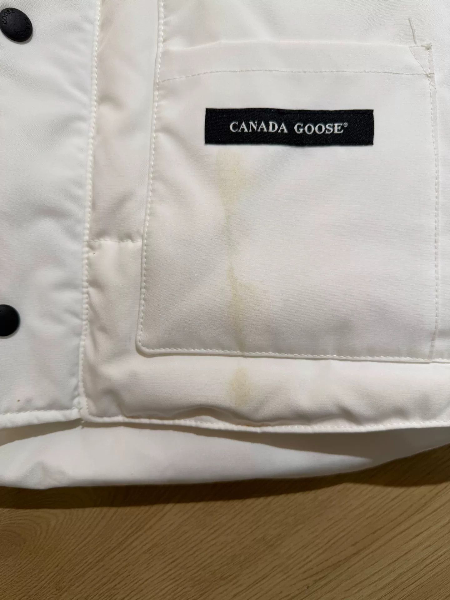 Canada Goose Canada Goose White Down Vest Size L Size US L / EU 52-54 / 3 - 7 Thumbnail