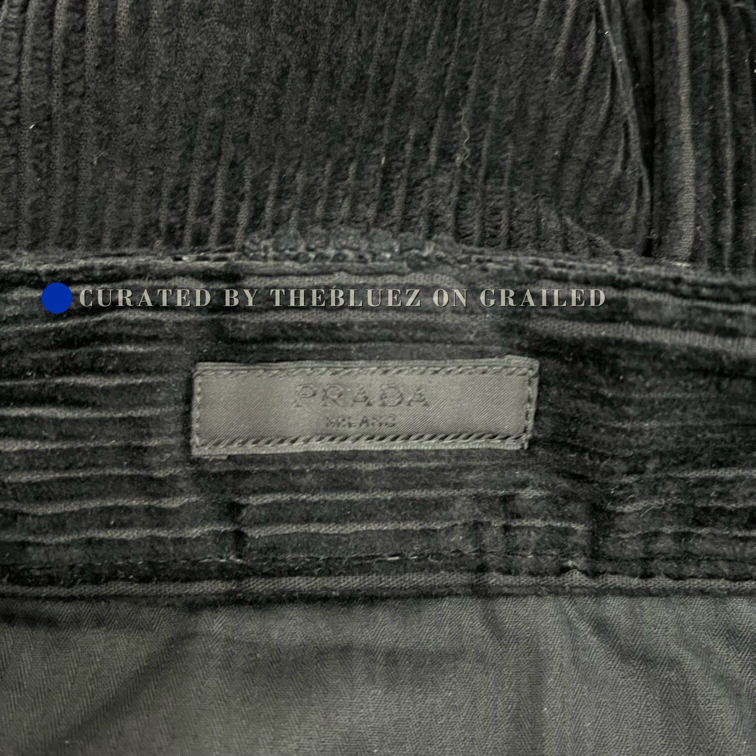 Prada Prada Triangle Logo Corduroy Trousers Size US 37 - 5 Thumbnail