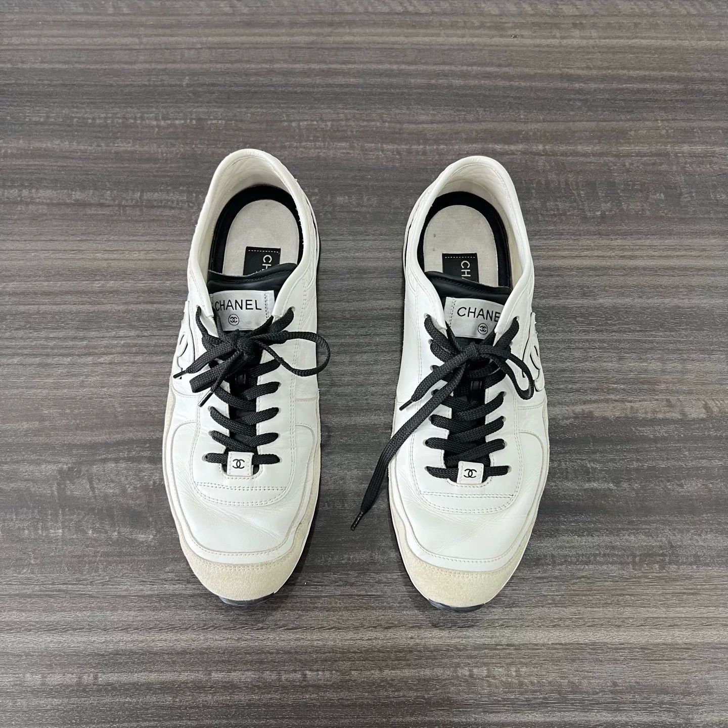 Chanel Chanel White Sneakers Size 43 Size US 10 / EU 43 - 3 Thumbnail