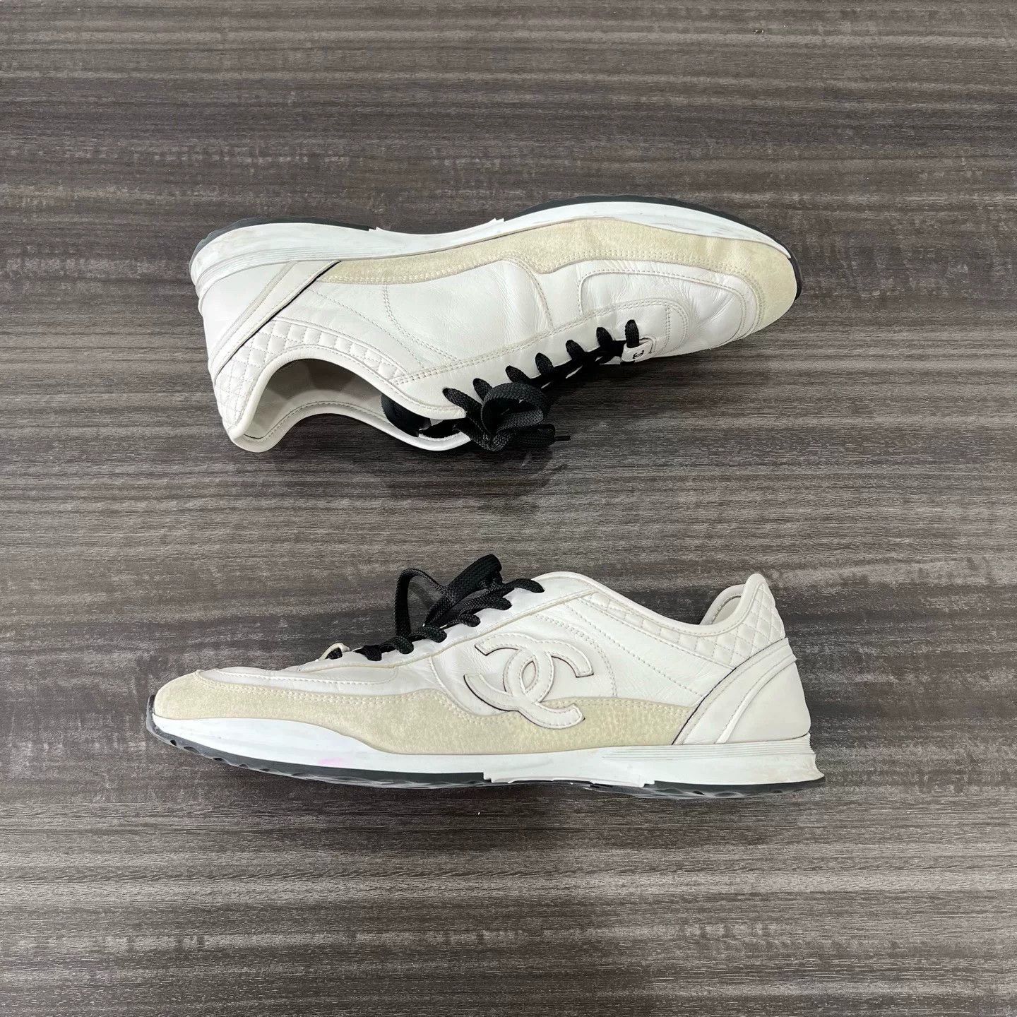 Chanel Chanel White Sneakers Size 43 Size US 10 / EU 43 - 5 Thumbnail