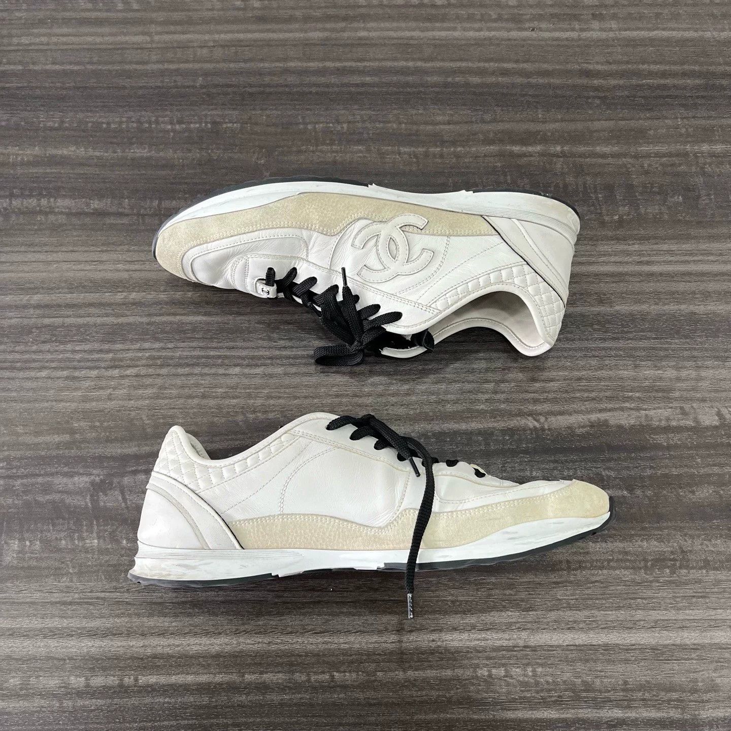 Chanel Chanel White Sneakers Size 43 Size US 10 / EU 43 - 4 Thumbnail
