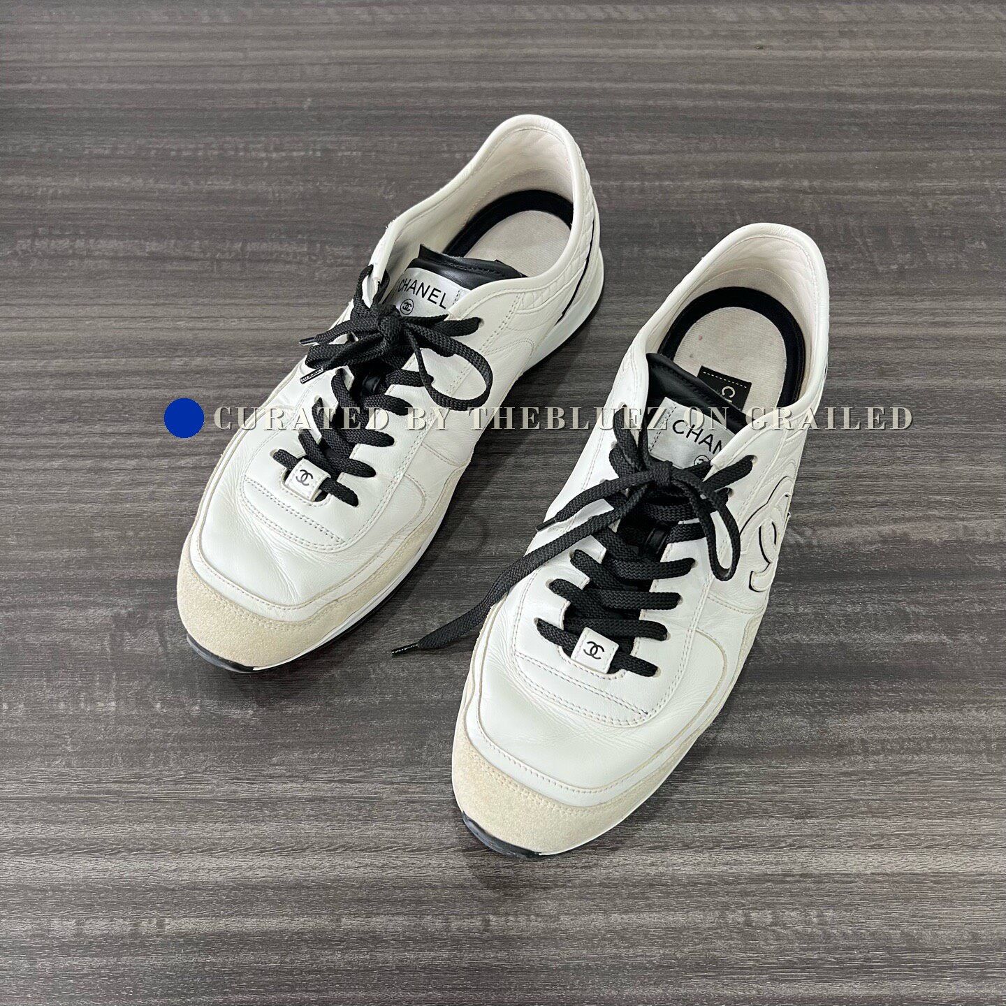 Chanel Chanel White Sneakers Size 43 Size US 10 / EU 43 - 2 Thumbnail