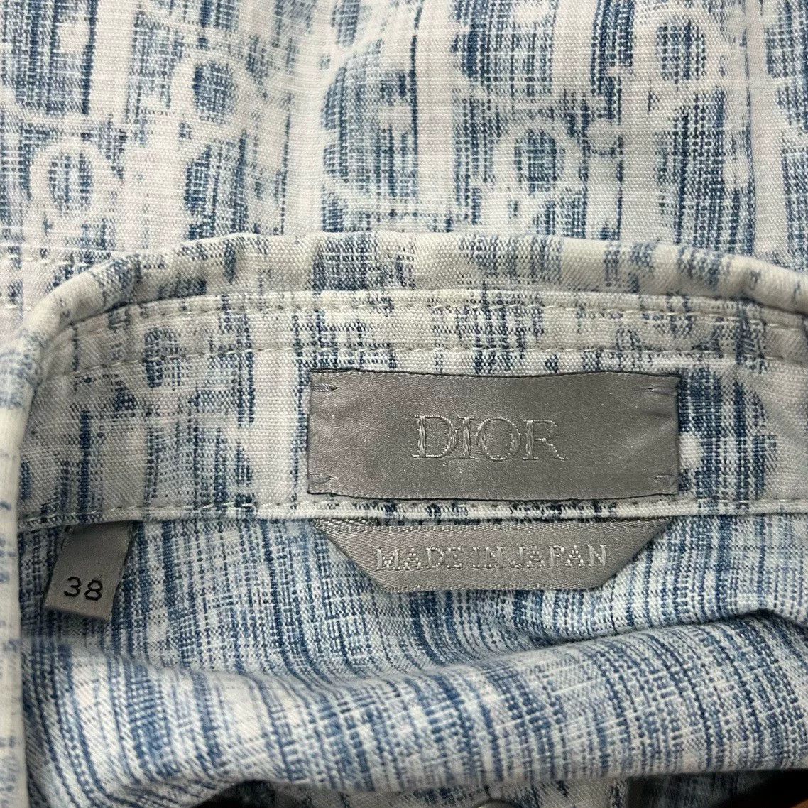 Dior Dior Monogram Denim Shirt Size US M / EU 48-50 / 2 - 6 Thumbnail