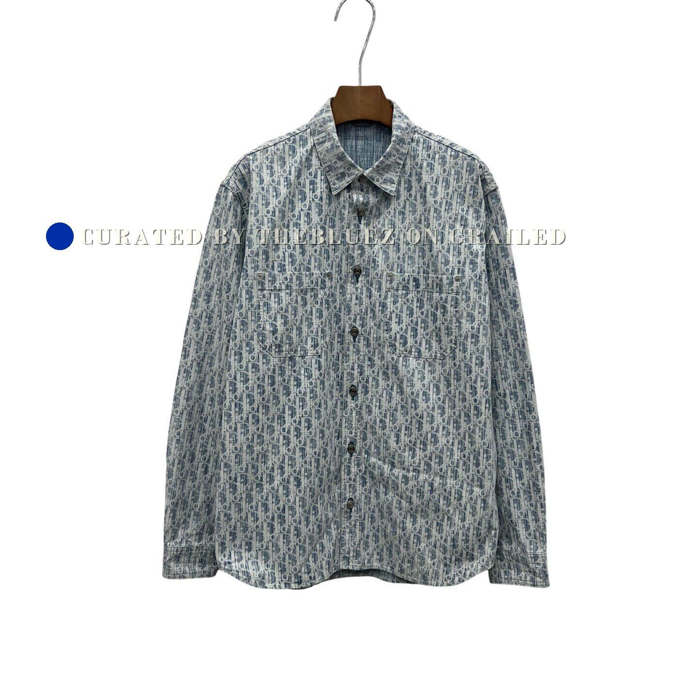 Dior Dior Monogram Denim Shirt Size US M / EU 48-50 / 2 - 2 Thumbnail