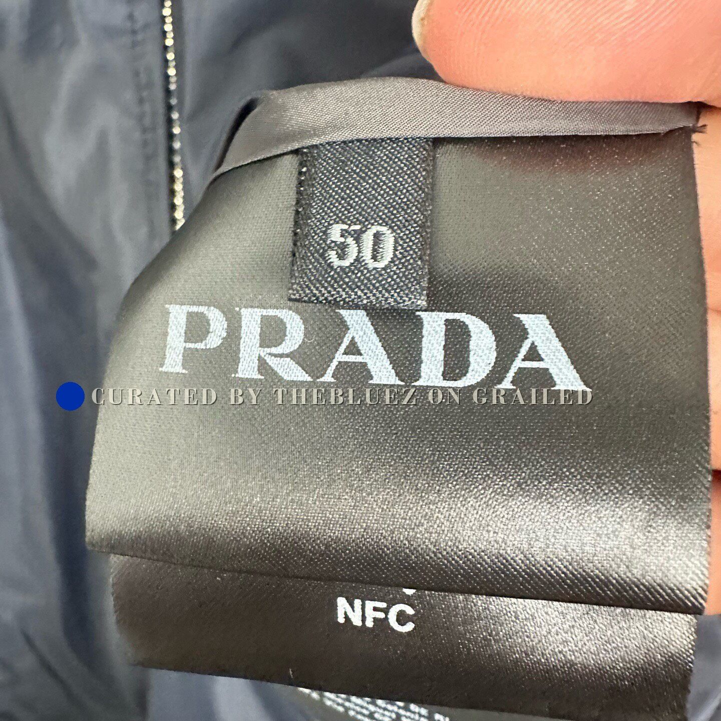 Prada Prada Metal Triangle Reversible Hooded Zip Jacket Size US M / EU 48-50 / 2 - 5 Thumbnail