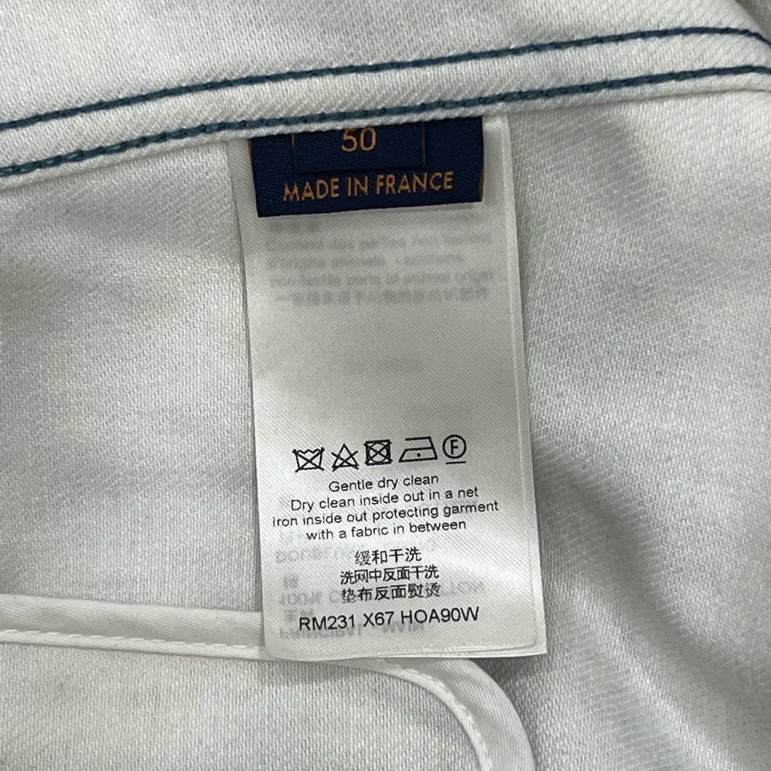 Louis Vuitton Louis Vuitton Denim Tie-Dye Jacket Size US M / EU 48-50 / 2 - 6 Thumbnail