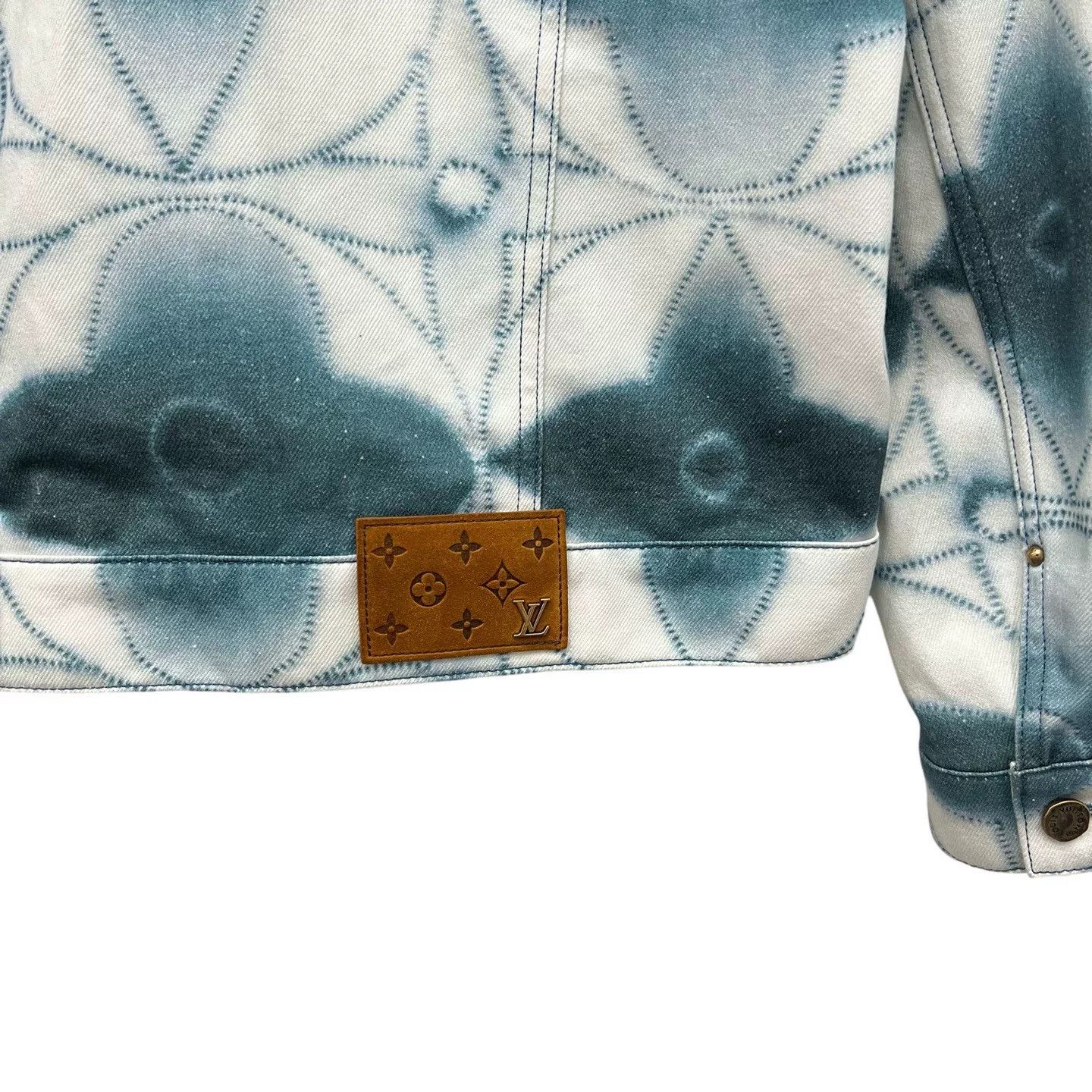 Louis Vuitton Louis Vuitton Denim Tie-Dye Jacket Size US M / EU 48-50 / 2 - 4 Thumbnail
