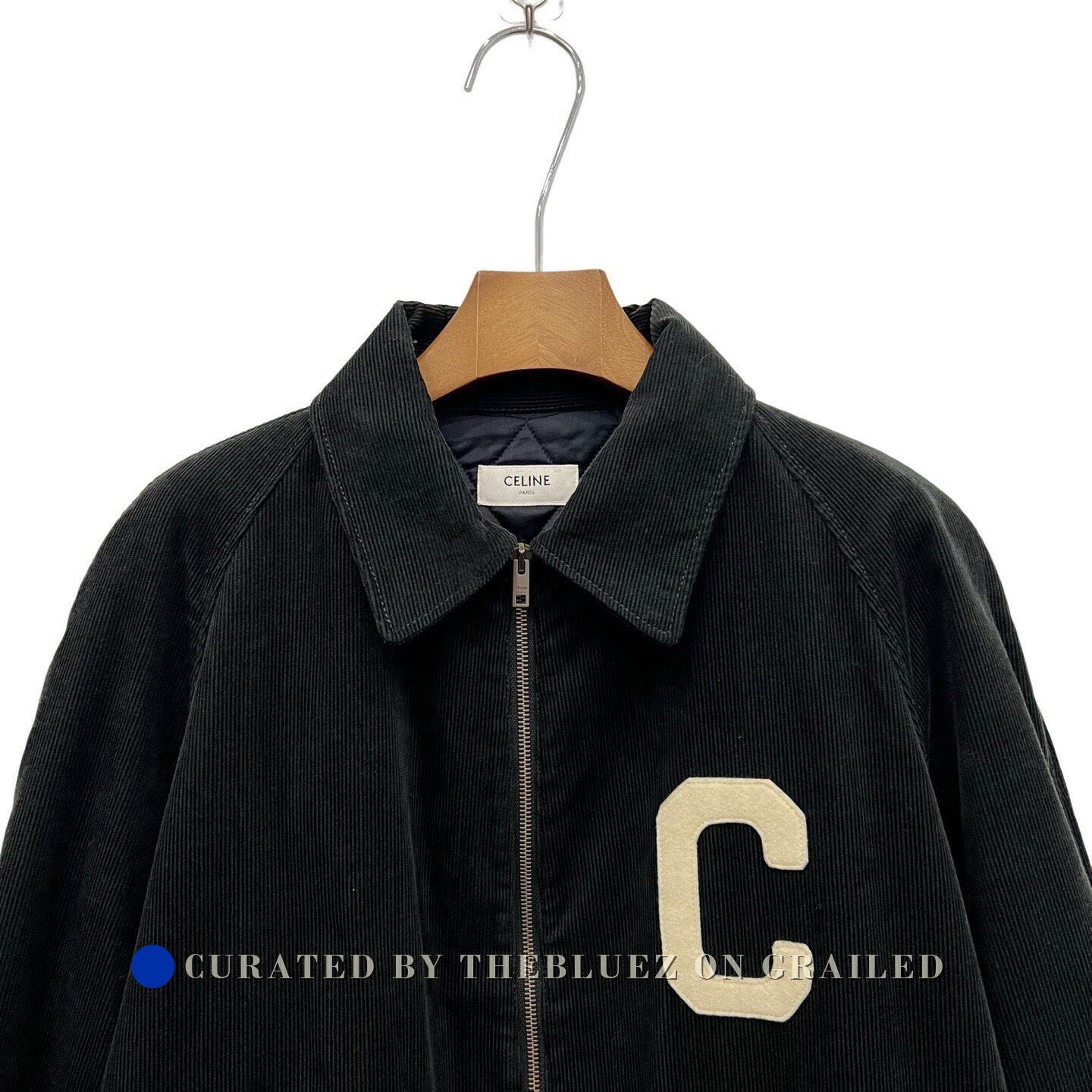 Celine Celine Corduroy Logo Quilted Jacket Size US M / EU 48-50 / 2 - 4 Thumbnail