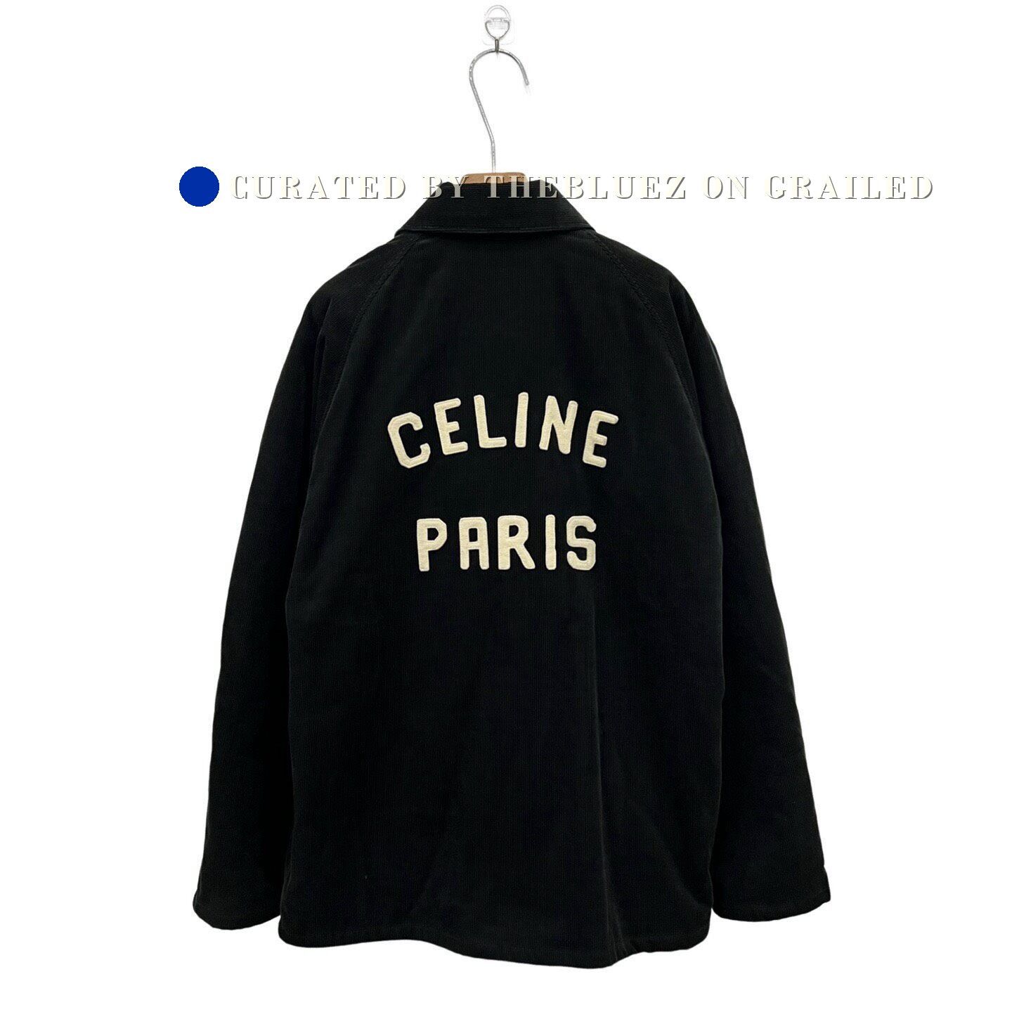 Celine Celine Corduroy Logo Quilted Jacket Size US M / EU 48-50 / 2 - 3 Thumbnail