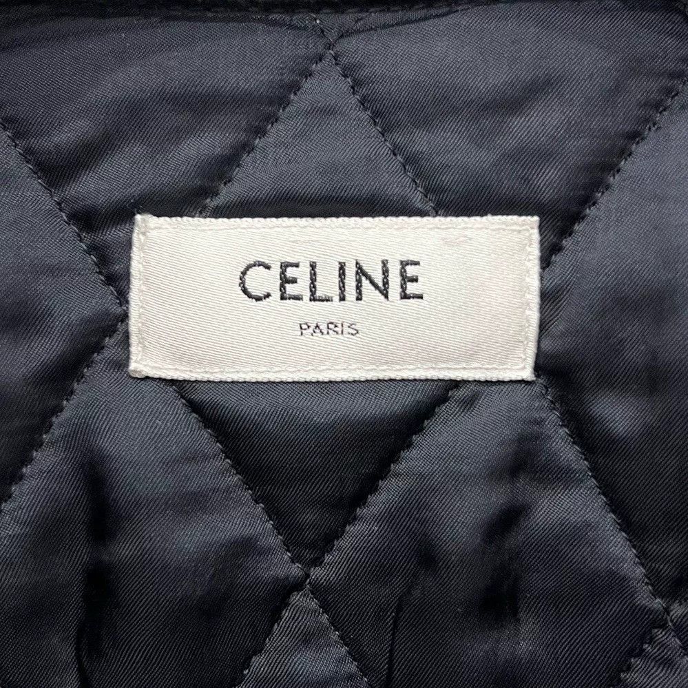 Celine Celine Corduroy Logo Quilted Jacket Size US M / EU 48-50 / 2 - 5 Thumbnail