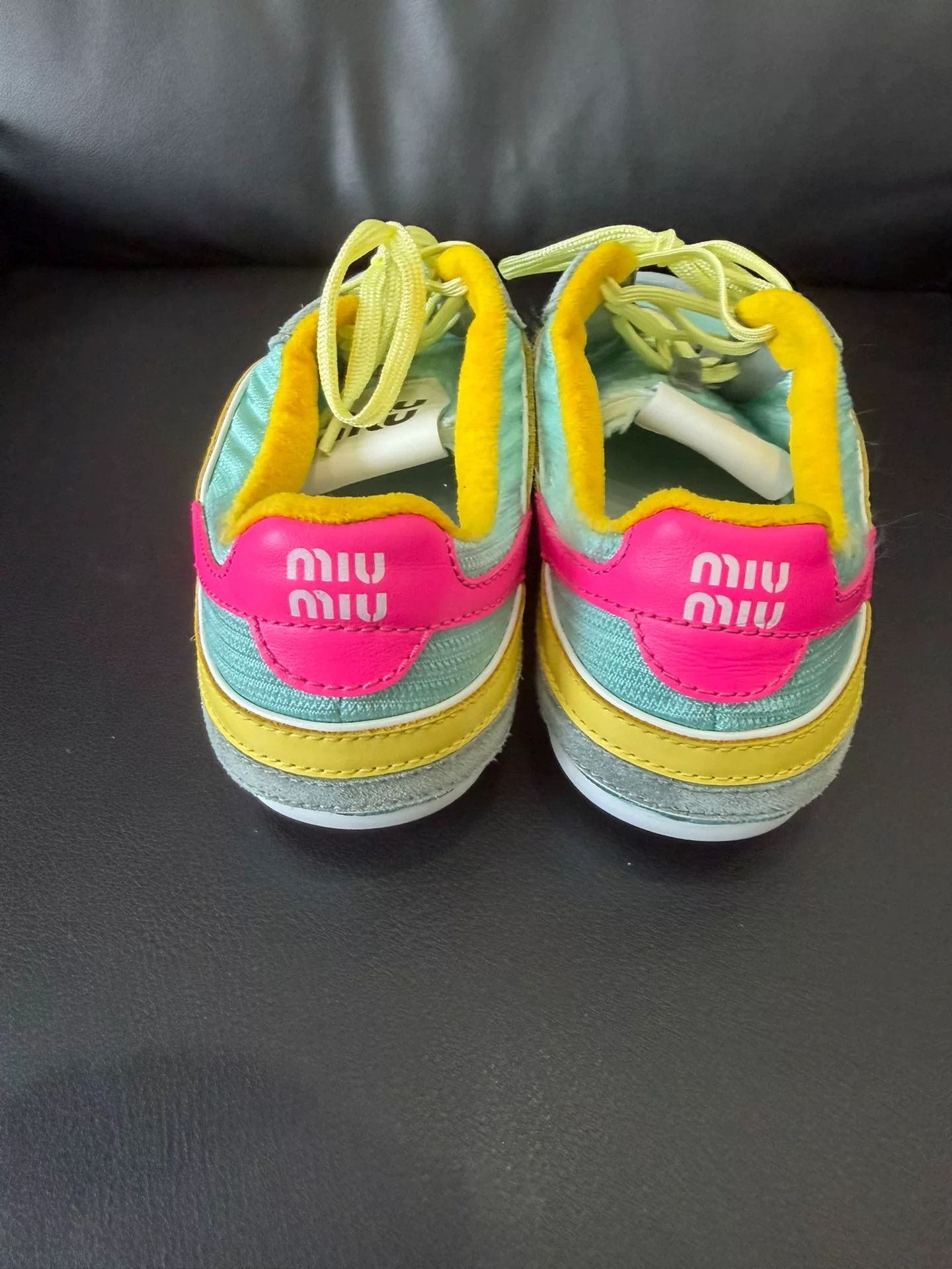 Miu Miu MIU MIU Color Block Trainer Shoes Size US 6 / IT 36 - 4 Thumbnail