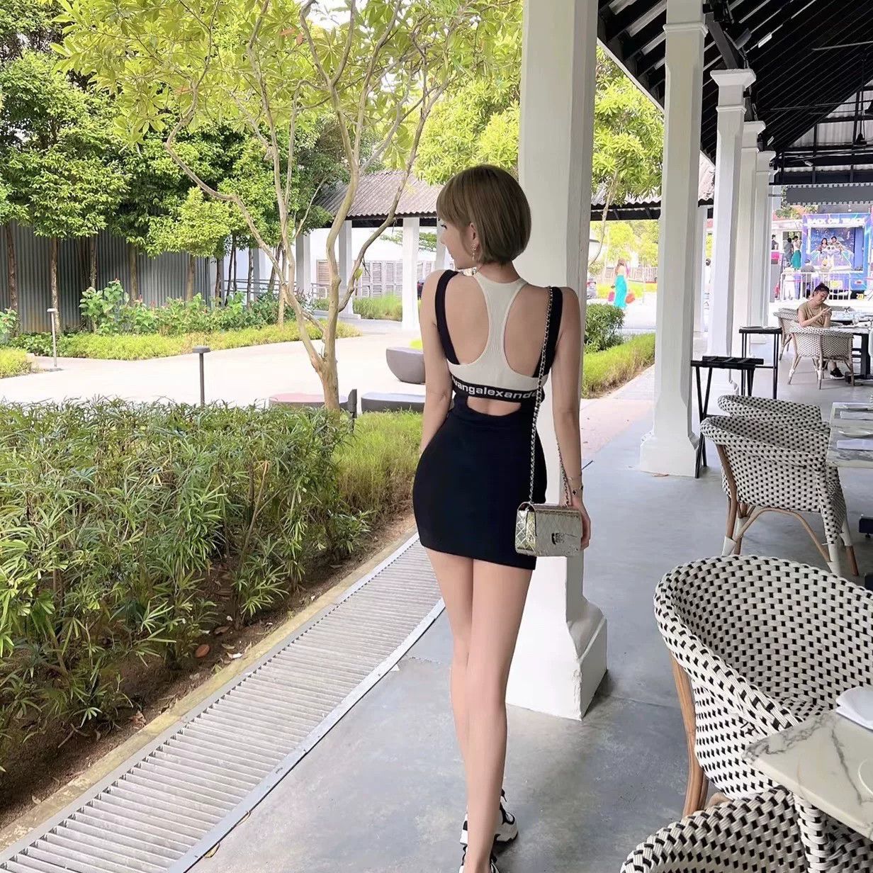Alexander Wang AlexanderWang Spaghetti Strap Layered Dress Size S / US 4 / IT 40 - 7 Thumbnail