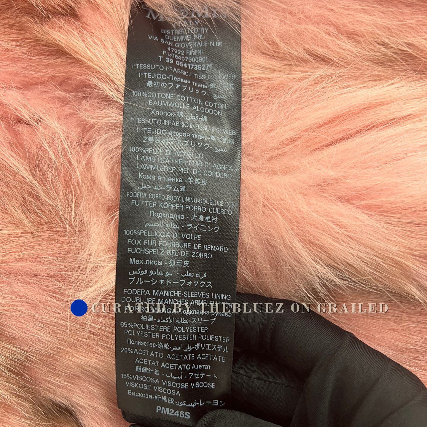 MR & MRS ITALY Mr&Mrs Fox Fur Coat XS Size XS / US 0-2 / IT 36-38 - 5 Thumbnail