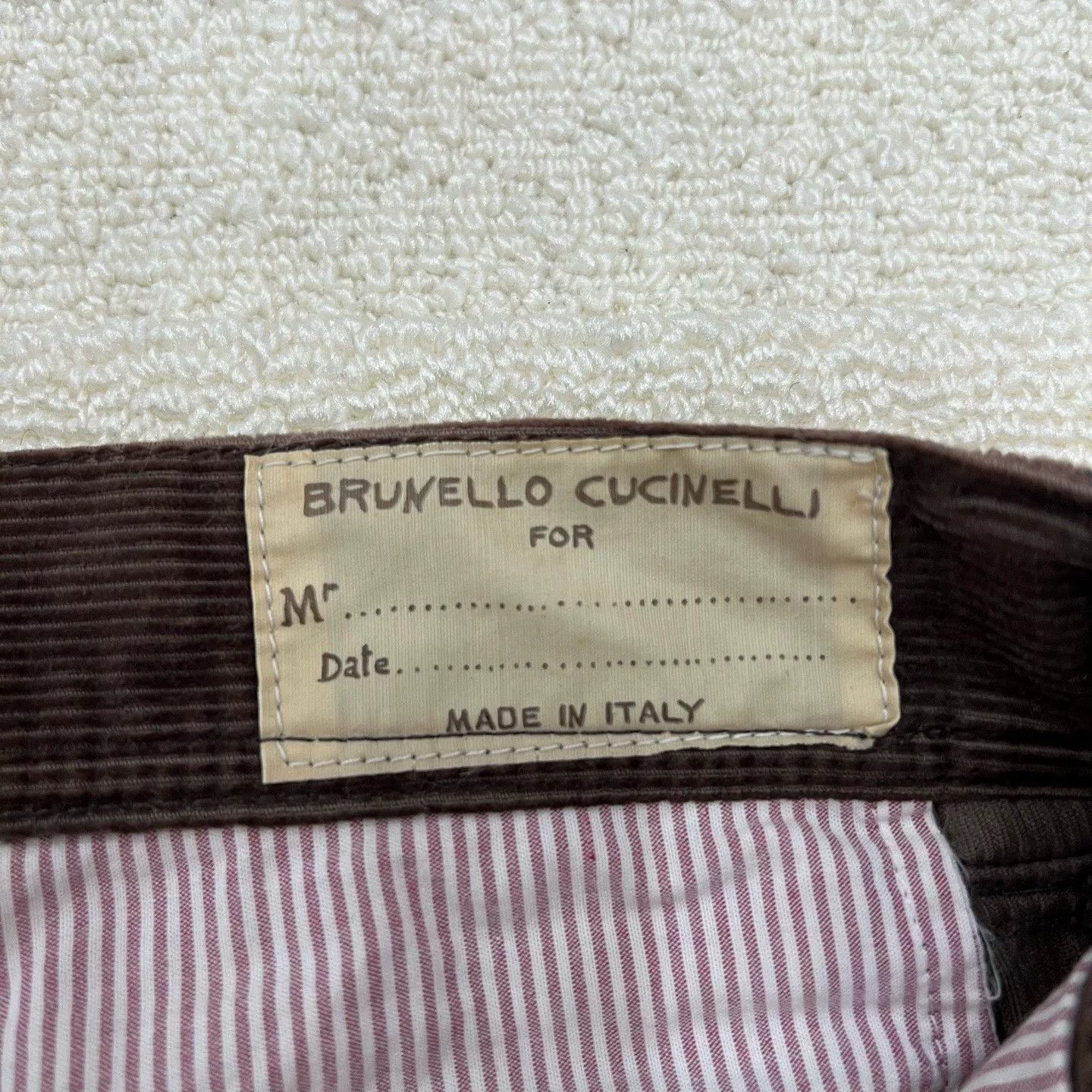 Brunello Cucinelli Brunello Cucinelli Corduroy Casual Pants Size US 35 - 4 Thumbnail