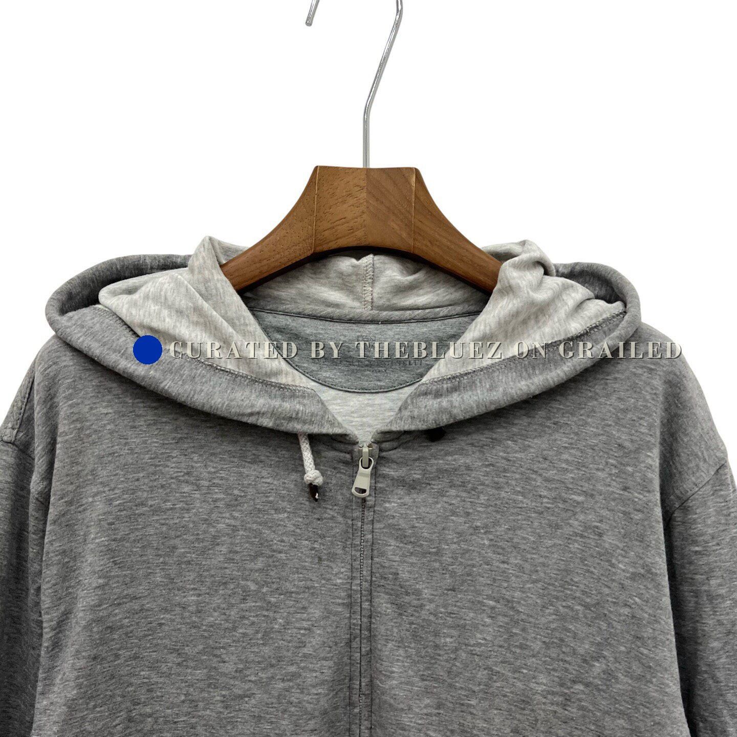 Brunello Cucinelli Brunello Cucinelli Gray Hooded Coat Size XS / US 0-2 / IT 36-38 - 2 Thumbnail
