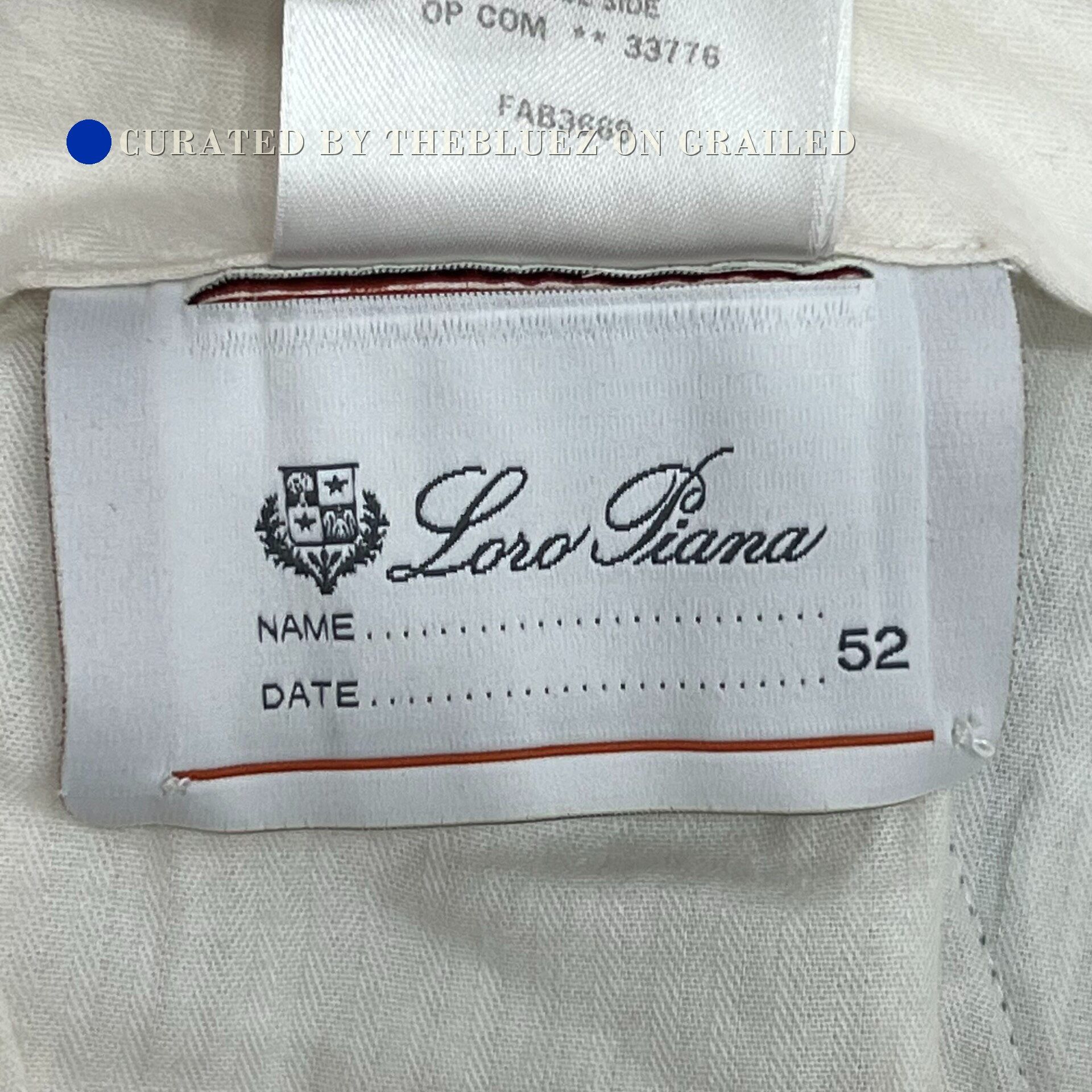 Loro Piana Loro Piana Gray Wool Straight Trousers Size US 35 - 5 Thumbnail