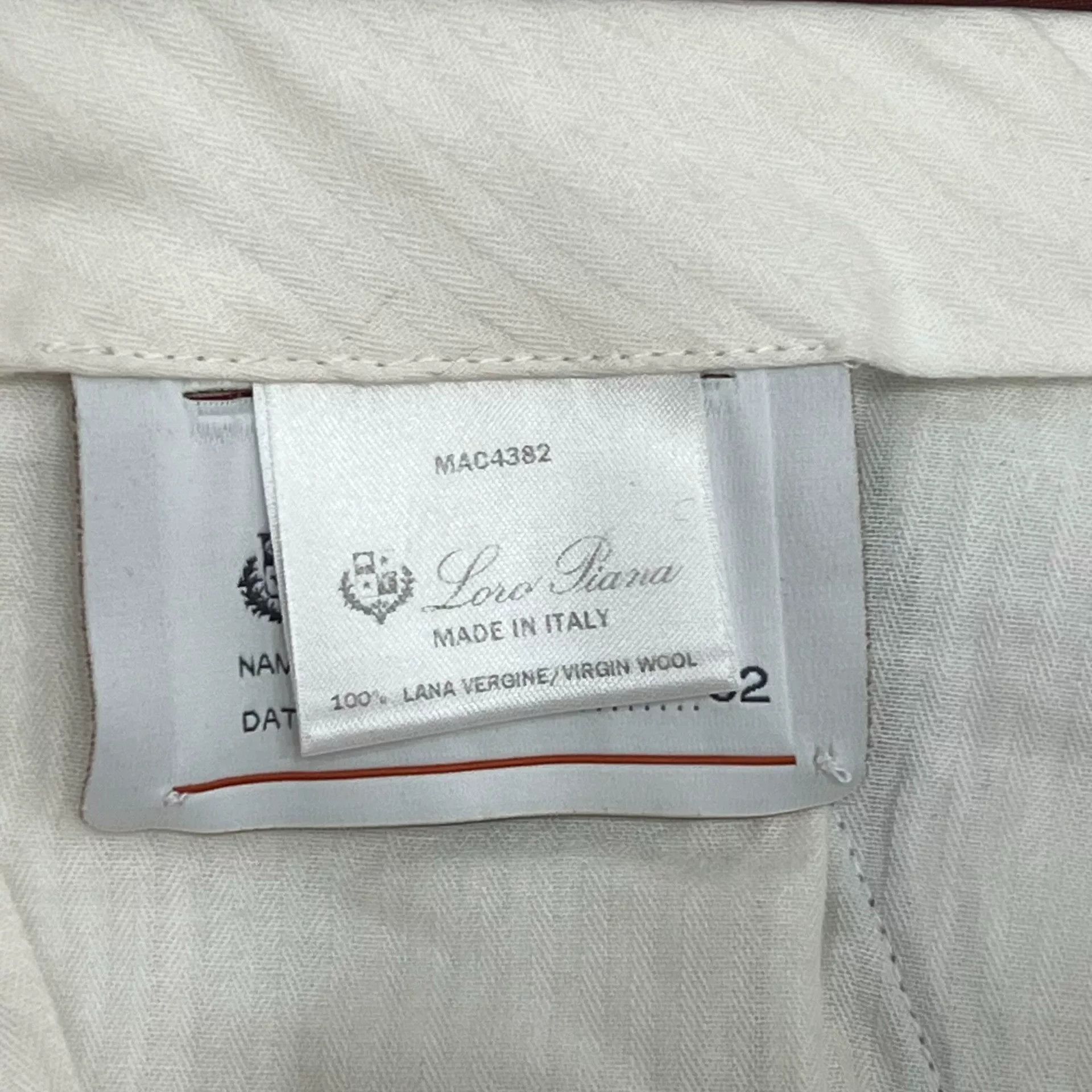 Loro Piana Loro Piana Gray Wool Straight Trousers Size US 35 - 4 Thumbnail