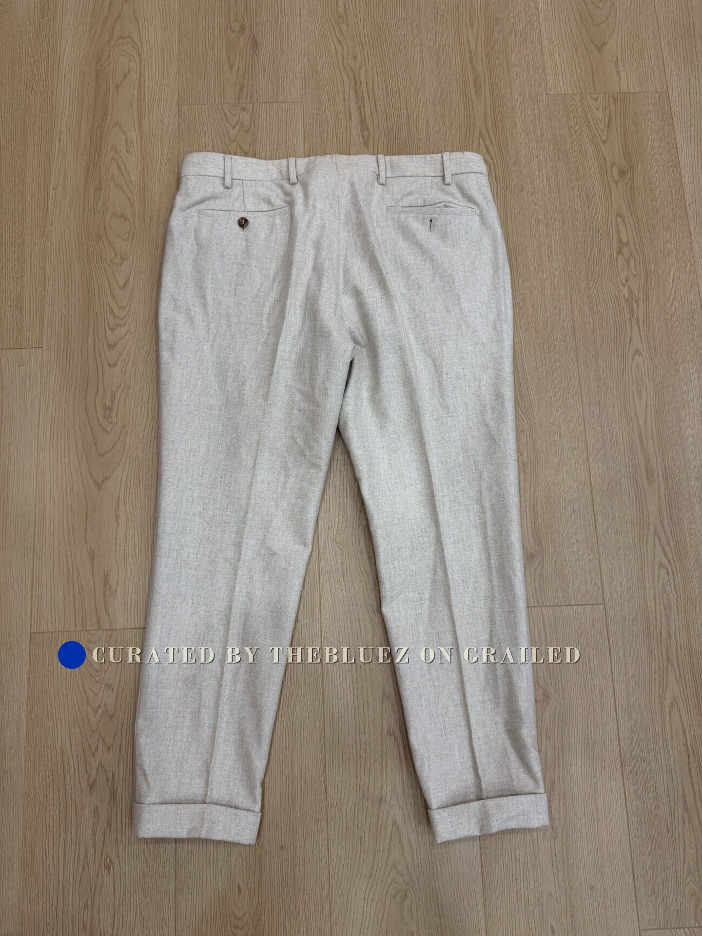 Loro Piana Loro Piana Cashmere Casual Pants Size 52 Size US 35 - 2 Thumbnail