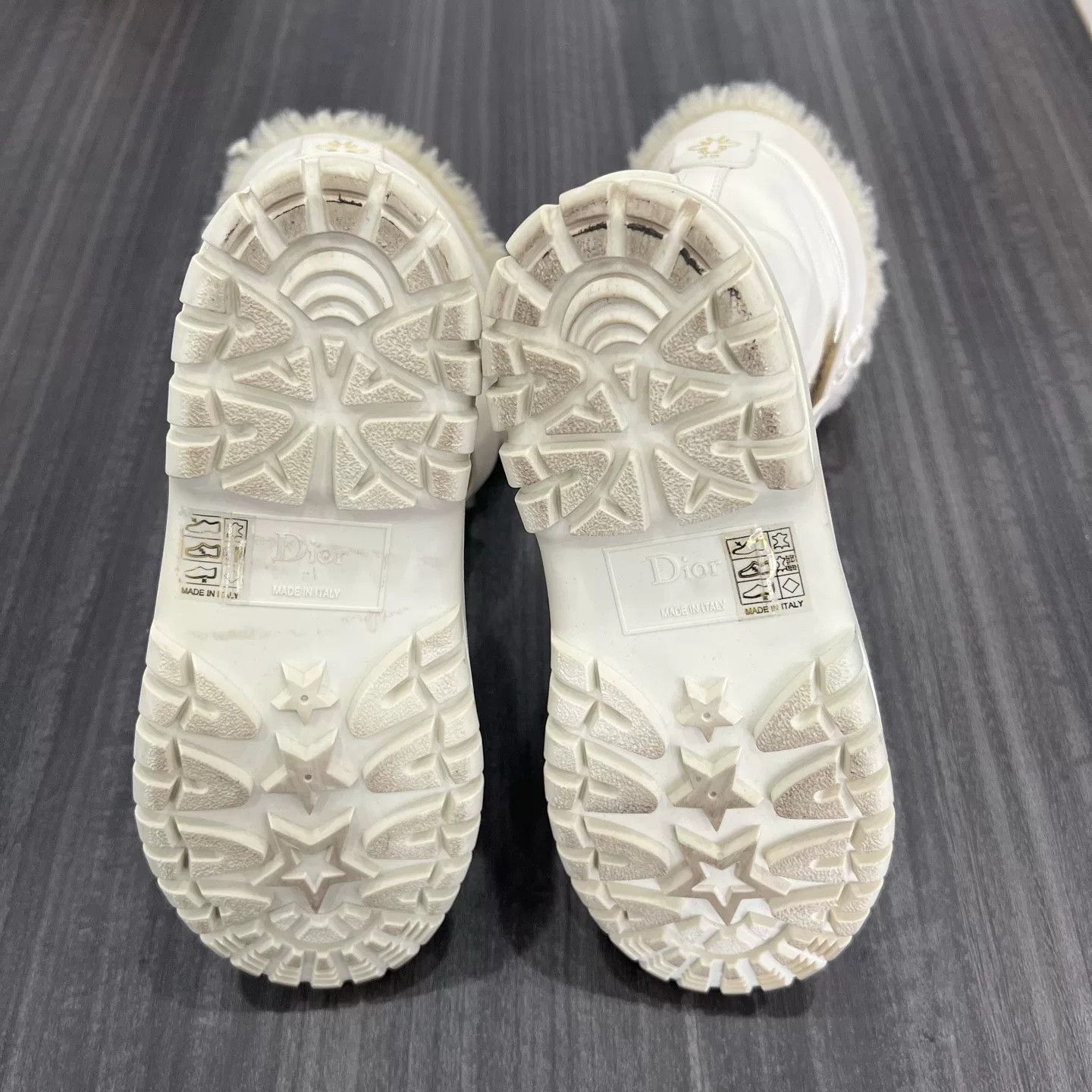 Dior Dior White Mid-Calf Snow Boots Size US 7.5 / IT 37.5 - 8 Thumbnail