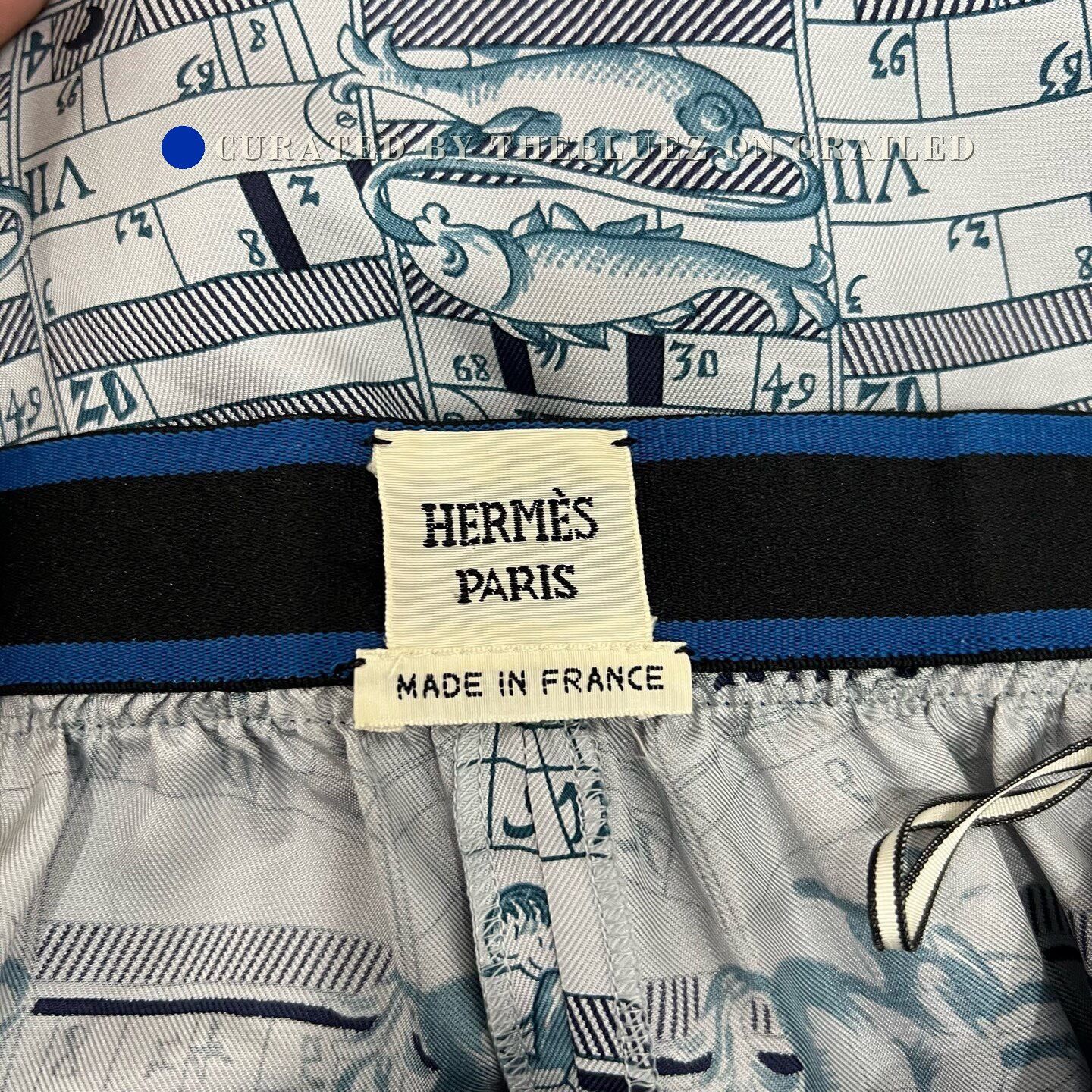 Hermes Hermes Constellation Compass Silk Blouse Size XS / US 0-2 / IT 36-38 - 4 Thumbnail