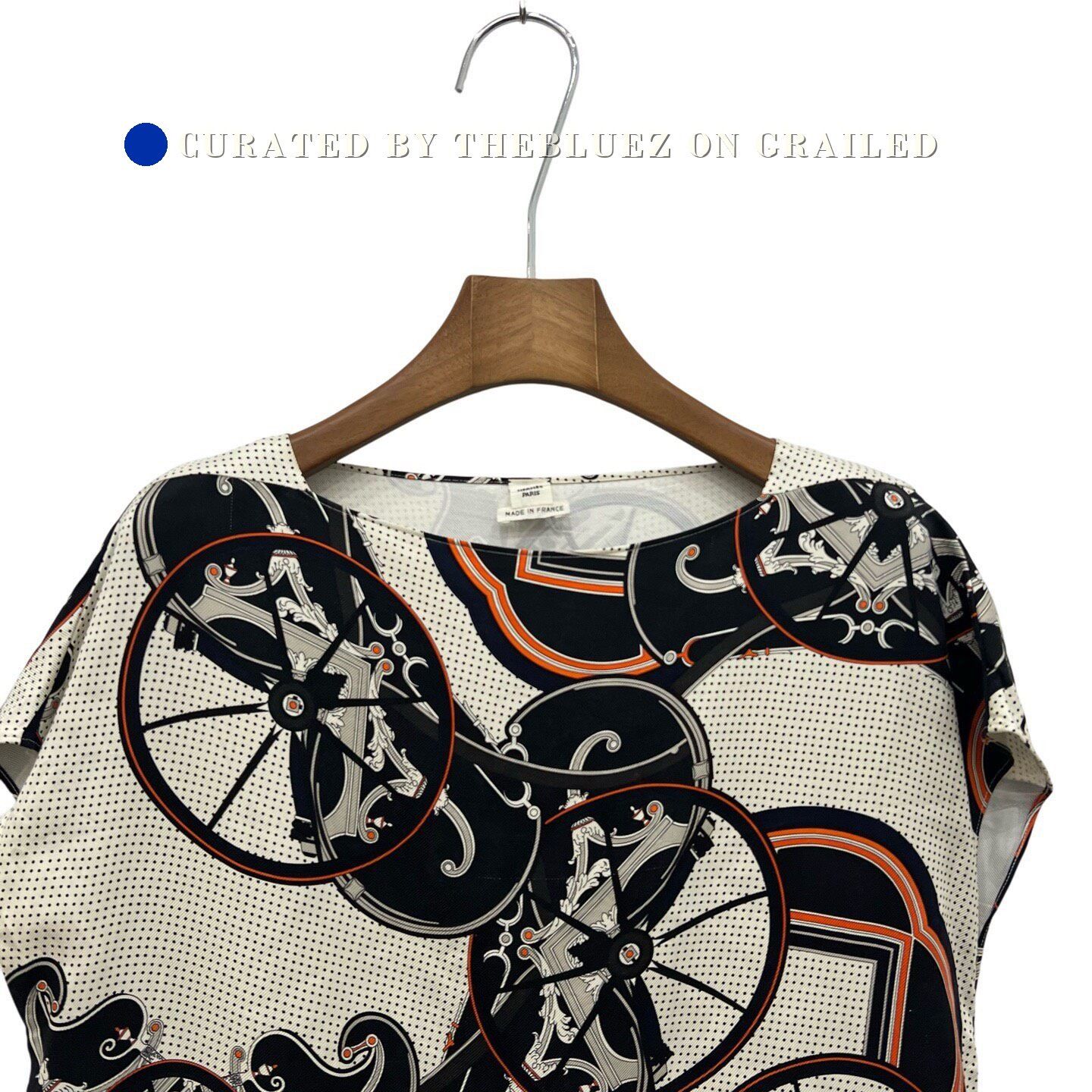 Hermes Hermès Carriage Print Dress Size XS / US 0-2 / IT 36-38 - 2 Thumbnail