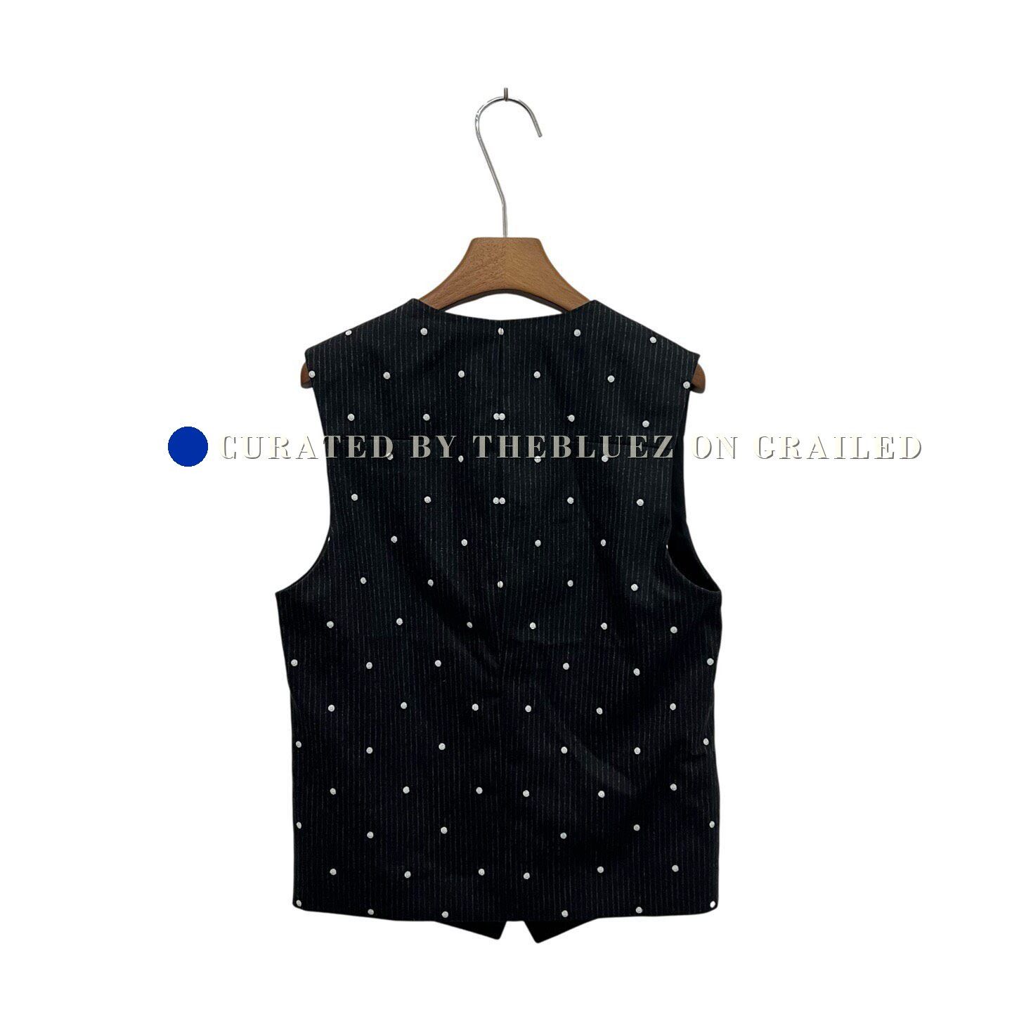 Dior Dior Wool Polka Dot Vest Size US S / EU 44-46 / 1 - 3 Thumbnail