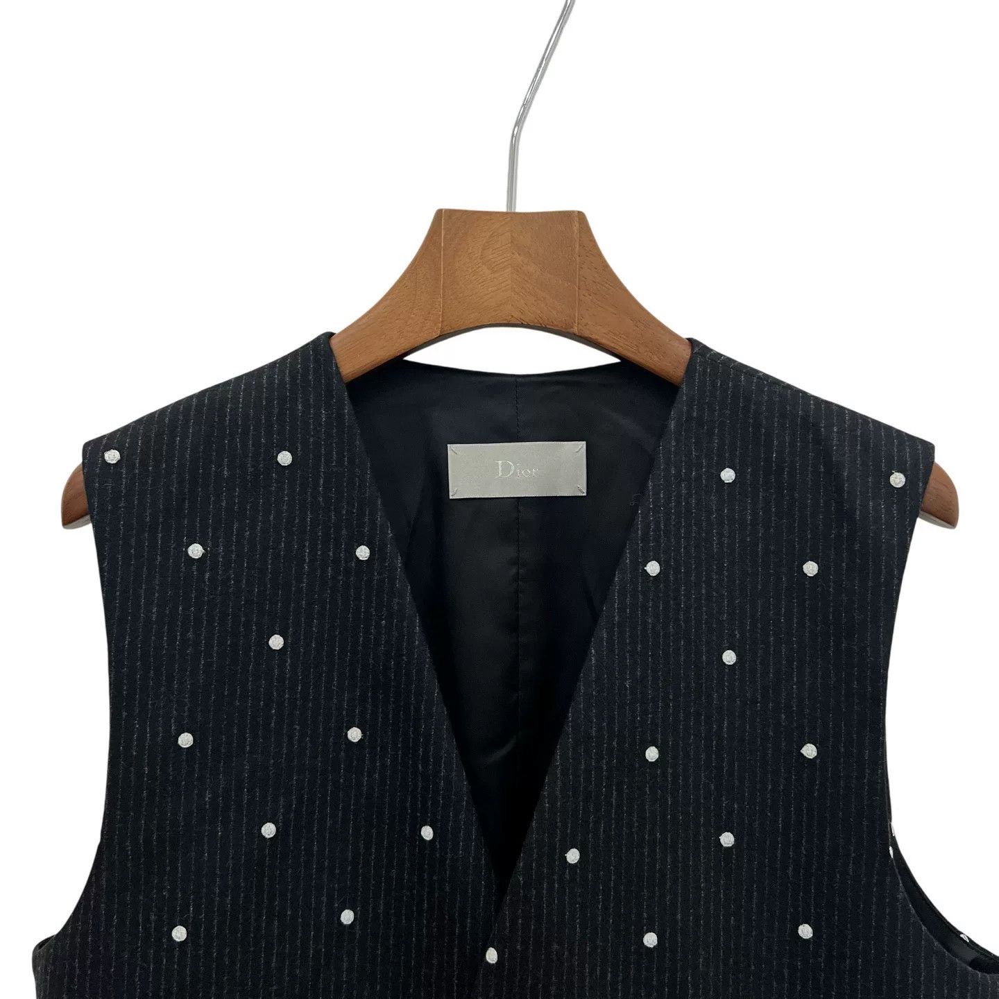 Dior Dior Wool Polka Dot Vest Size US S / EU 44-46 / 1 - 2 Thumbnail