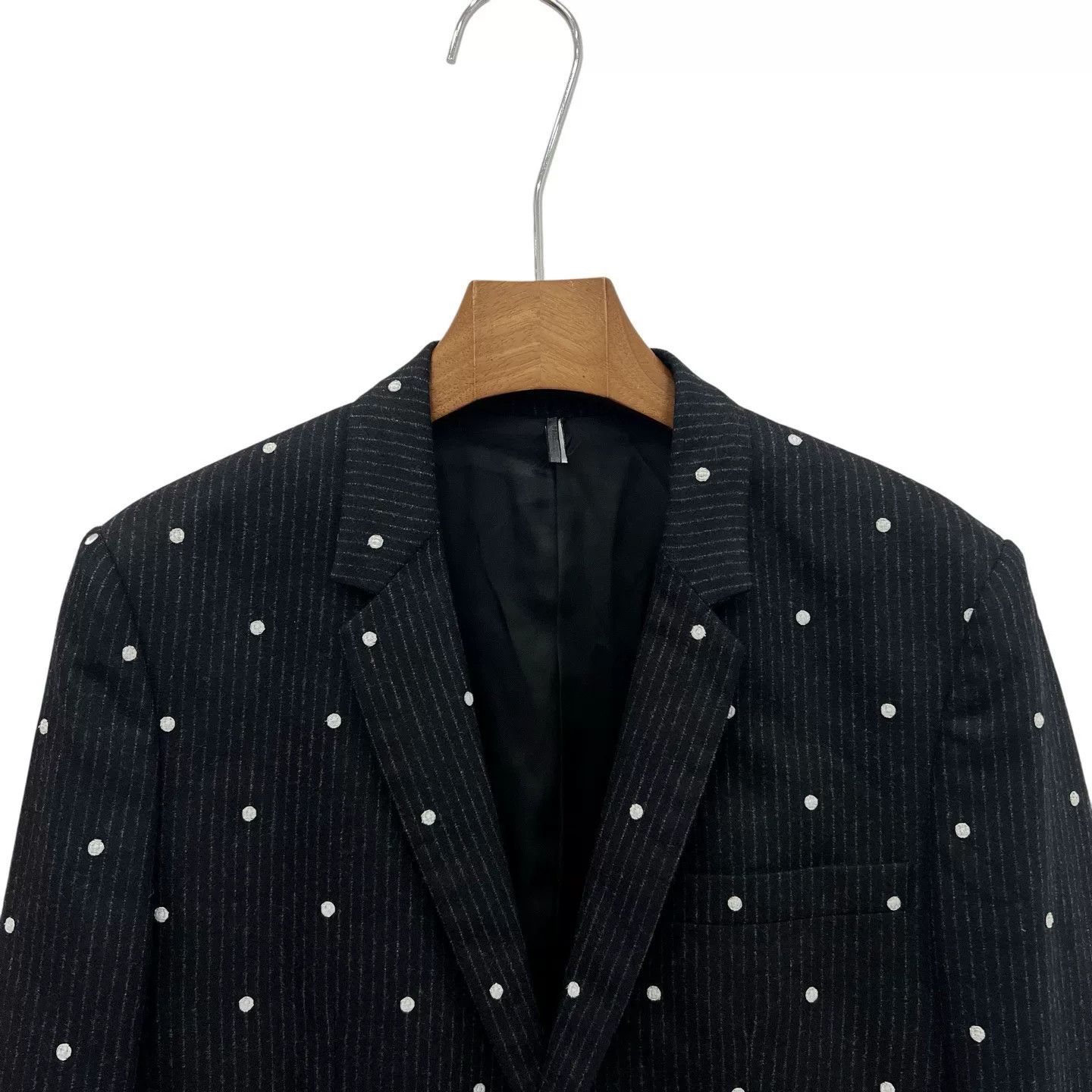 Dior Dior Polka Dot Stripe Blazer Size US S / EU 44-46 / 1 - 2 Thumbnail