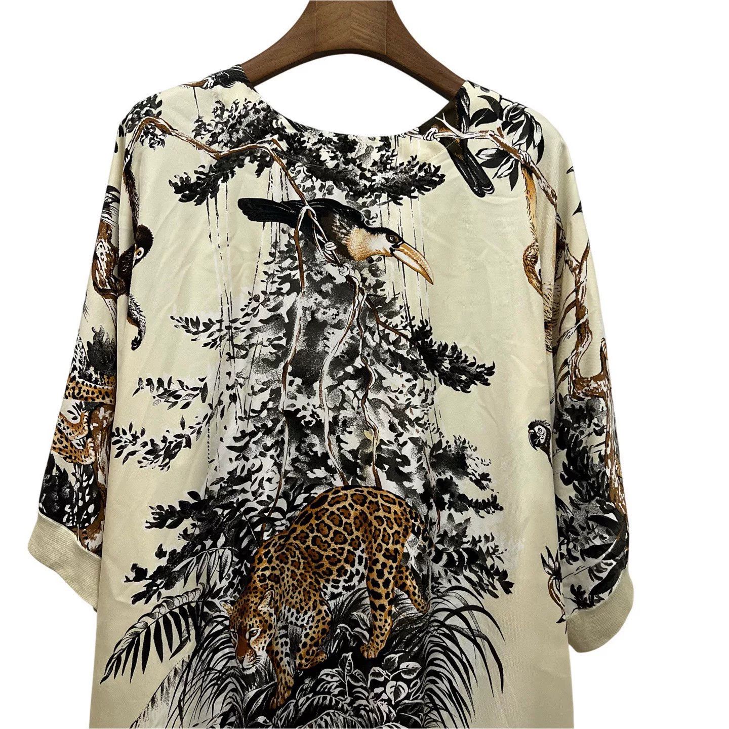 Hermes Hermes Animal Print Knit Dress Size S / US 4 / IT 40 - 2 Thumbnail