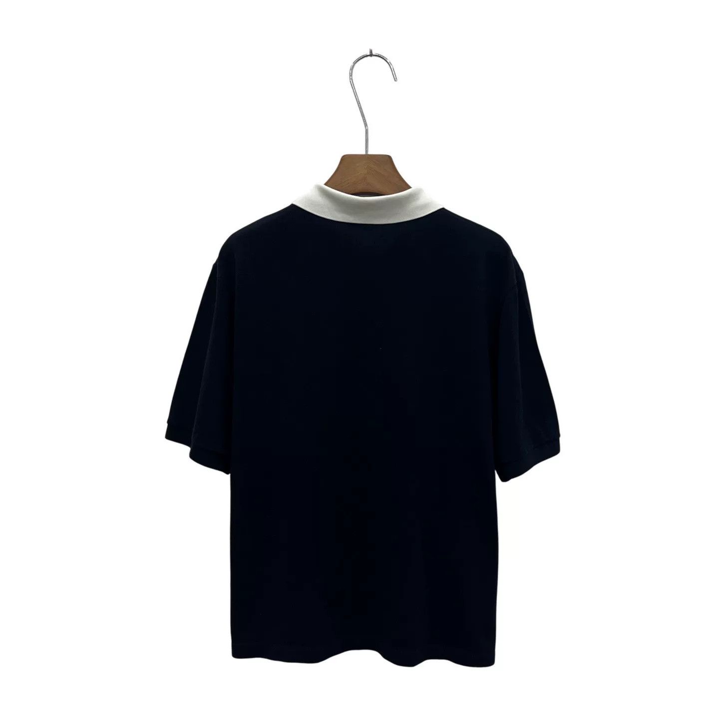 Miu Miu Miumiu Navy Knit Short-Sleeve Top M Size M / US 6-8 / IT 42-44 - 3 Thumbnail