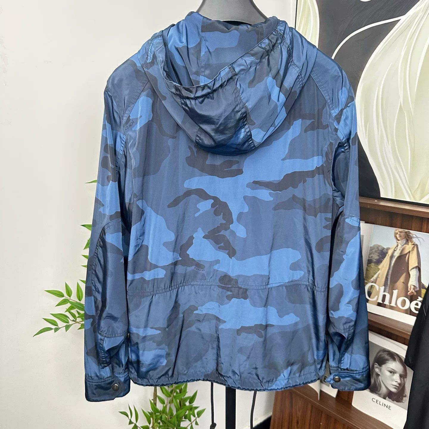 Coach COACH Camouflage Navy Jacket Size US M / EU 48-50 / 2 - 2 Thumbnail
