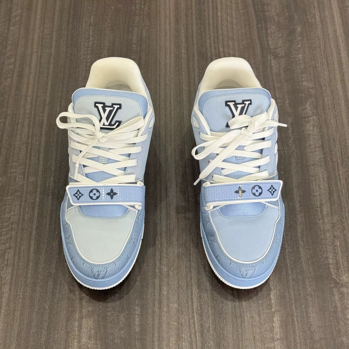 Louis Vuitton Louis Vuitton New Trainer Blue Size US 9.5 / EU 42-43 - 3 Thumbnail