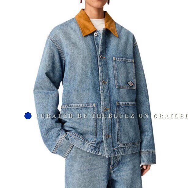 Bottega Veneta Bottega Veneta 25SS Washed Blue Padded Denim Jacket Size US S / EU 44-46 / 1 - 6 Thumbnail