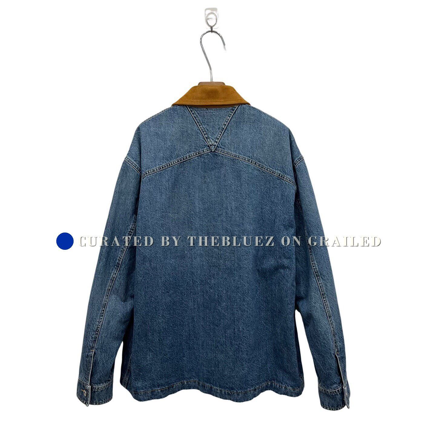 Bottega Veneta Bottega Veneta 25SS Washed Blue Padded Denim Jacket Size US S / EU 44-46 / 1 - 3 Thumbnail