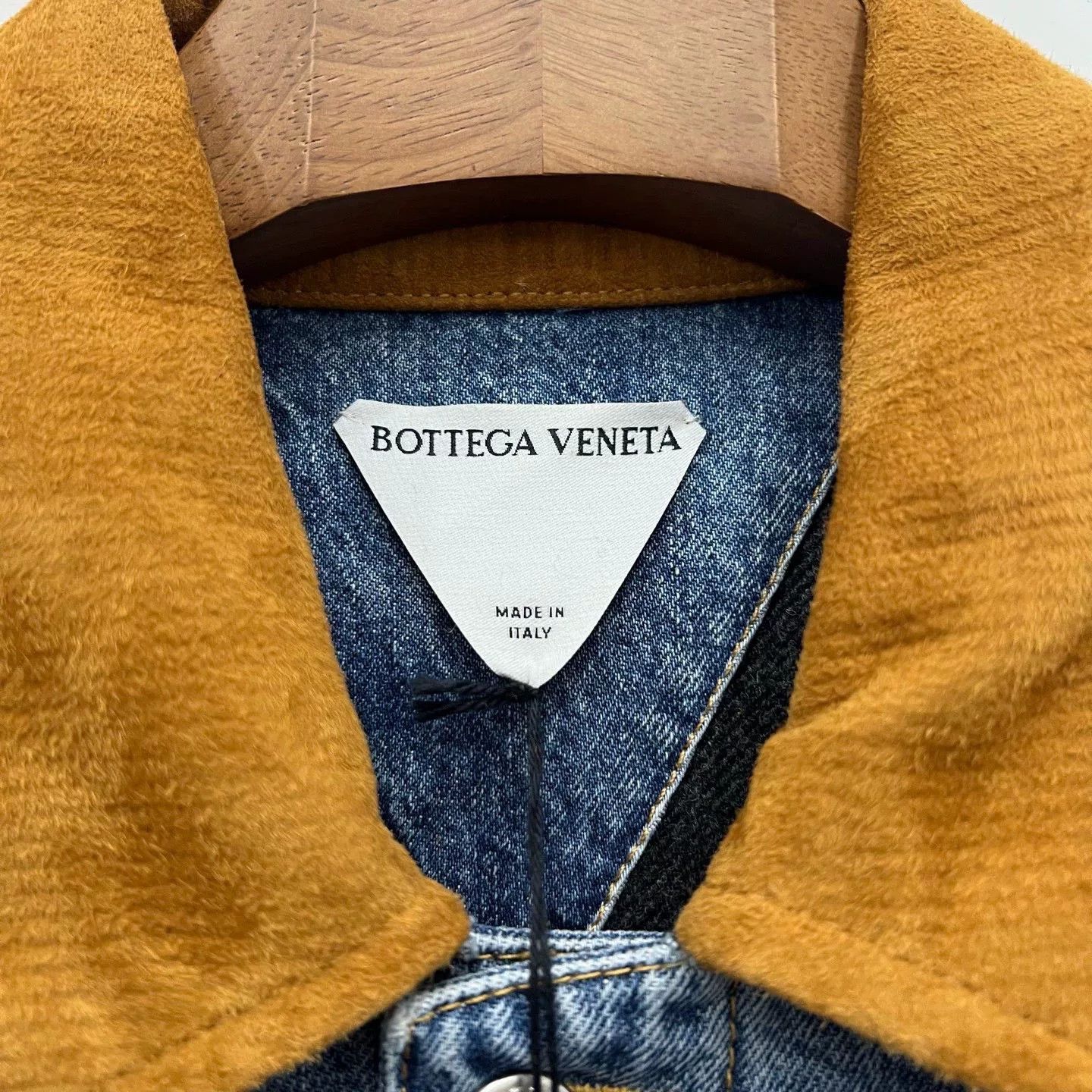 Bottega Veneta Bottega Veneta 25SS Washed Blue Padded Denim Jacket Size US S / EU 44-46 / 1 - 4 Thumbnail