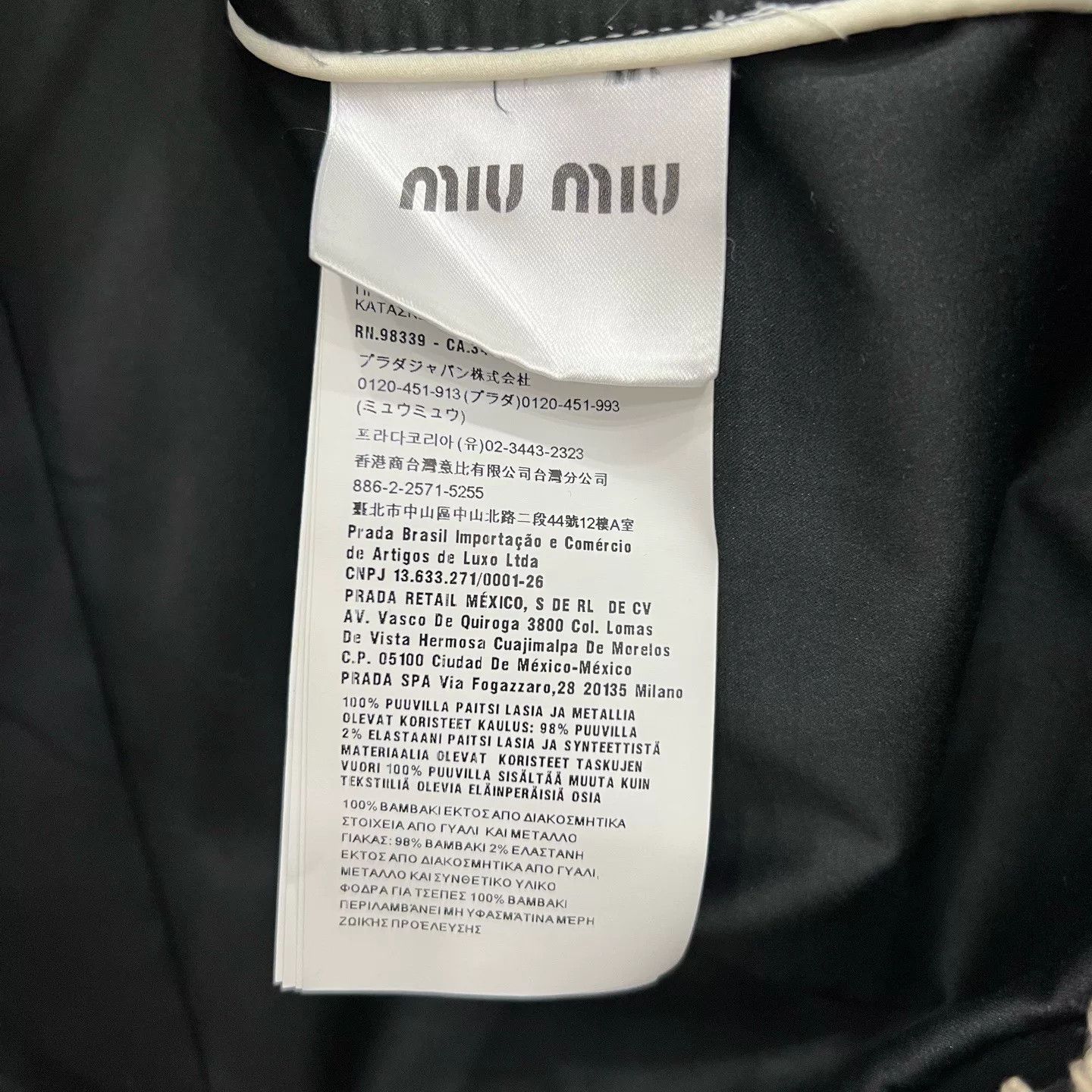 Miu Miu Miumiu Brown Logo Fur Coat Size S / US 4 / IT 40 - 5 Thumbnail