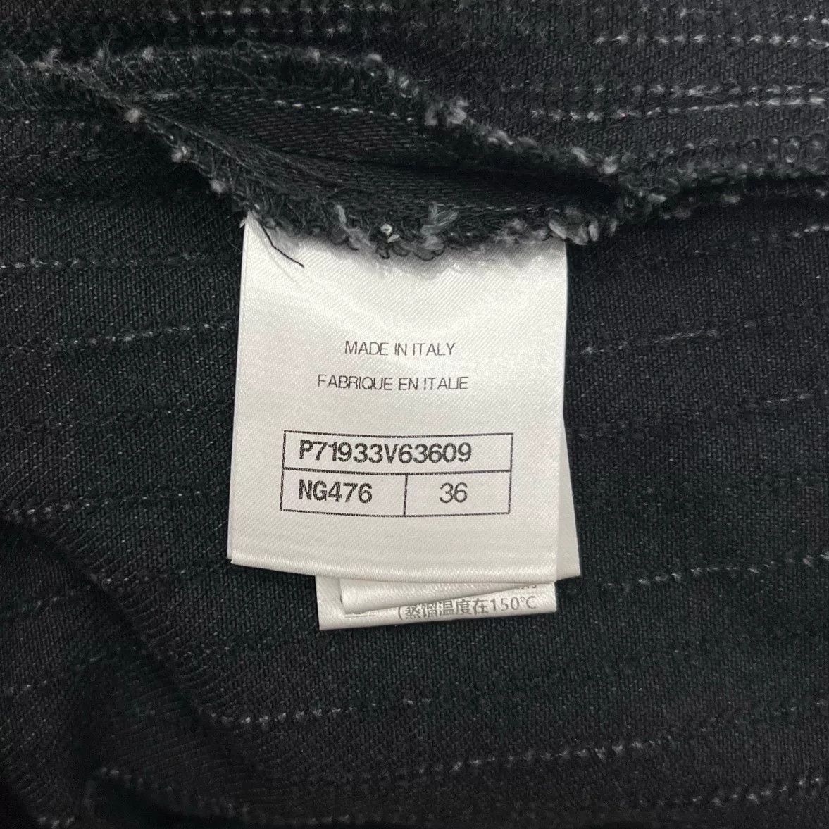 Chanel Chanel Black Striped Jeans Size 36 Size 36" / US 14 / IT 50 - 5 Thumbnail