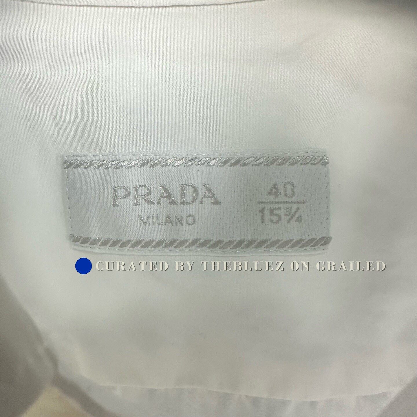 Prada Prada classic logo men's shirt Size US XXS / EU 40 - 4 Thumbnail