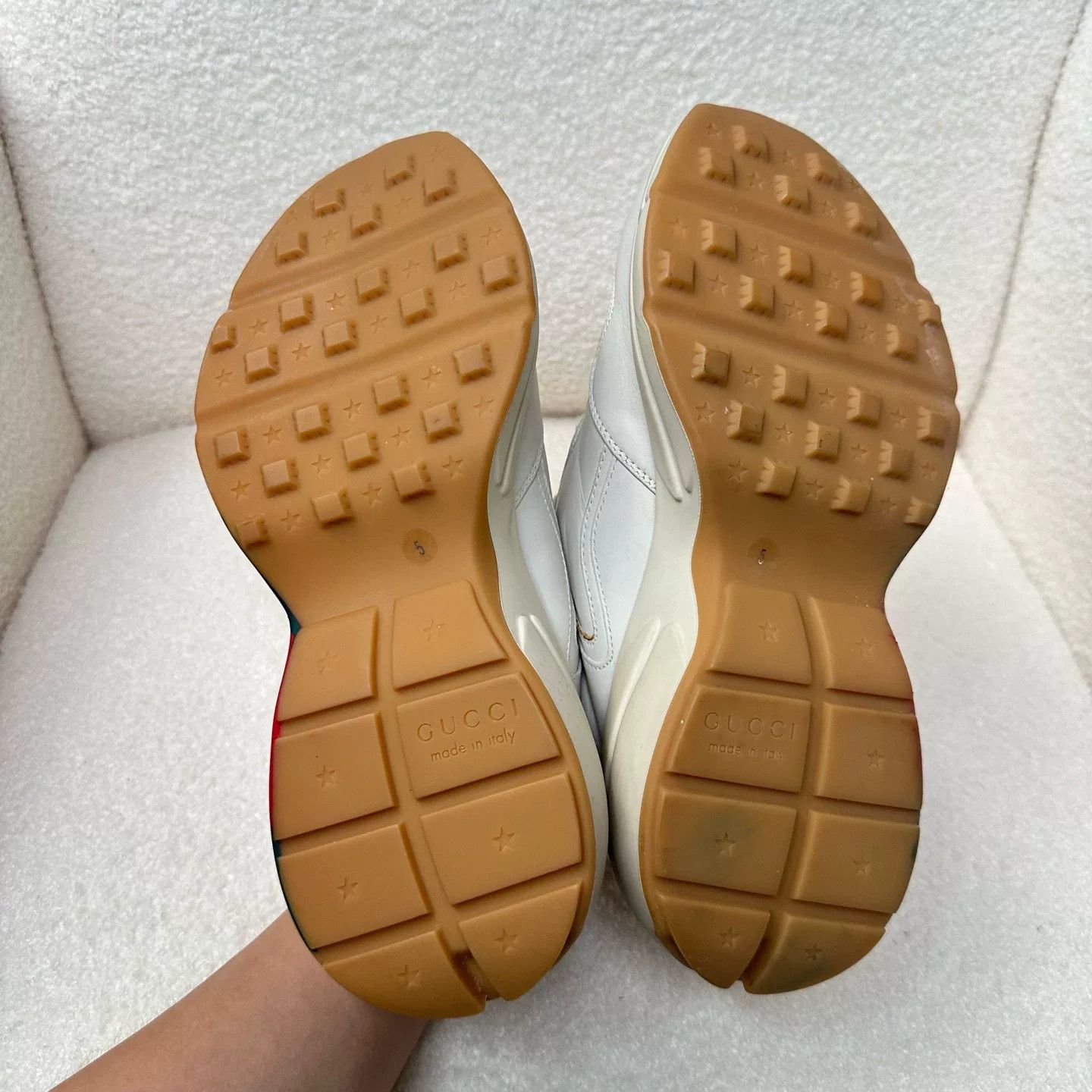 Gucci Gucci Rhyton Striped Dad Shoes Size US 6 / EU 39 - 6 Thumbnail